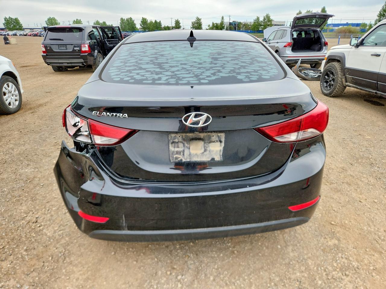 2014 Hyundai Elantra Se Black vin: 5NPDH4AE7EH540841