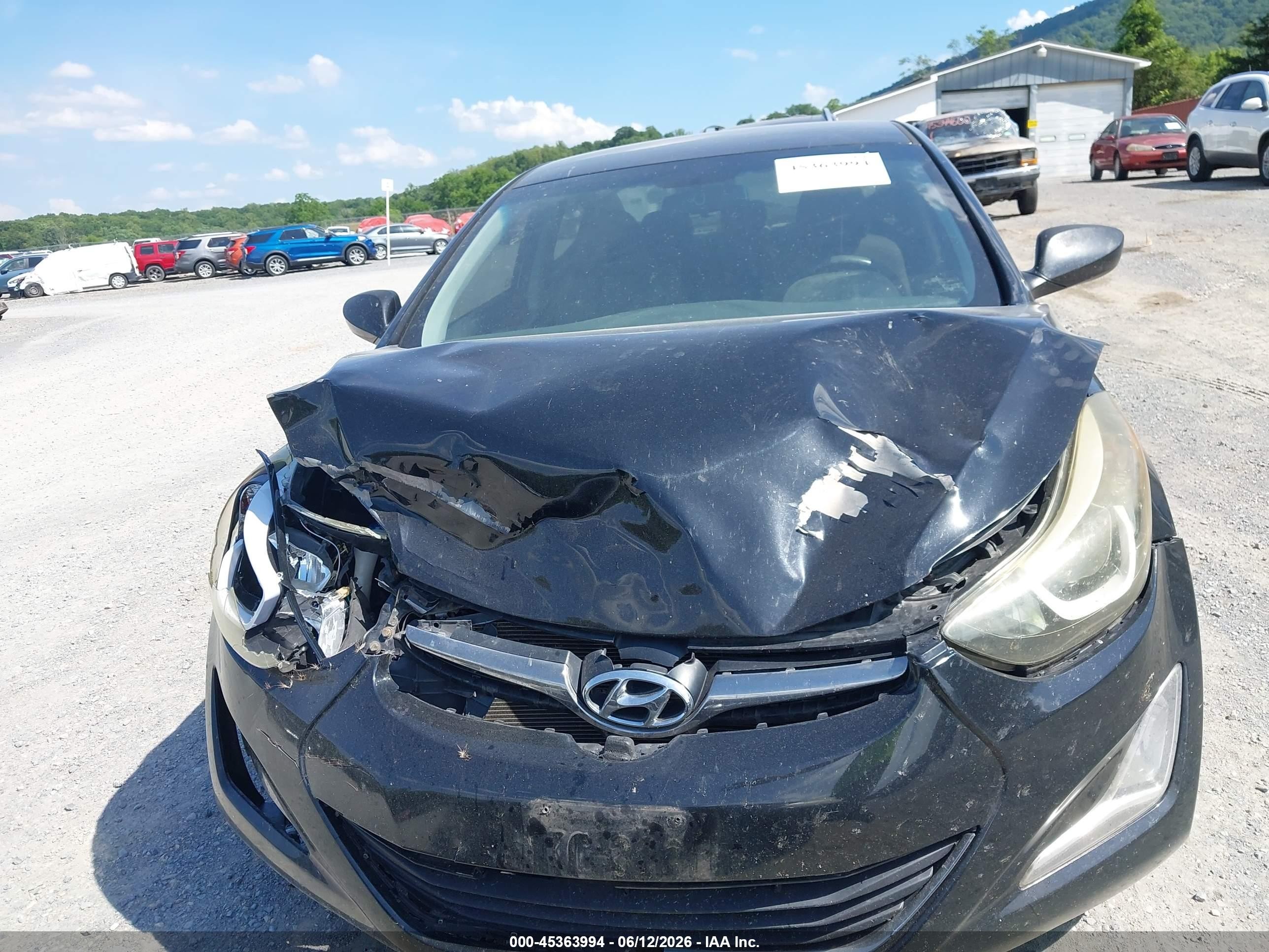 2014 Hyundai Elantra Se Черный vin: 5NPDH4AE7EH541469
