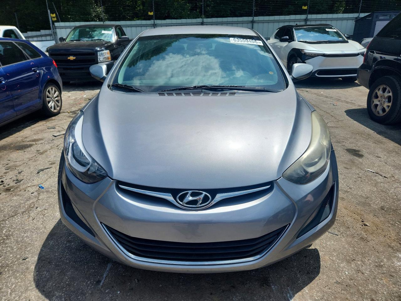 2015 Hyundai Elantra Se Серый vin: 5NPDH4AE7FH550531
