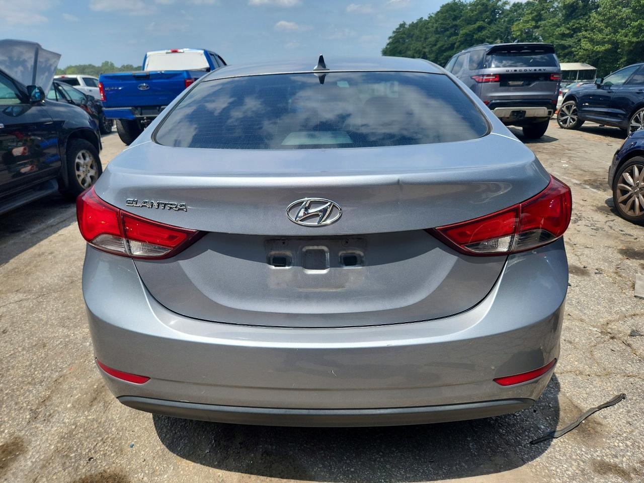 2015 Hyundai Elantra Se Серый vin: 5NPDH4AE7FH550531