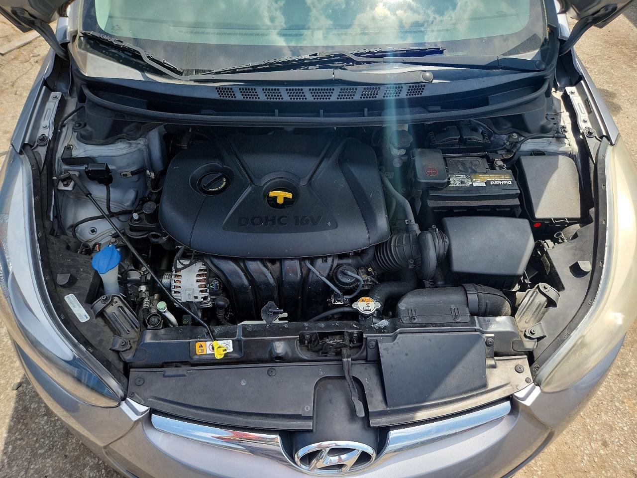2015 Hyundai Elantra Se Серый vin: 5NPDH4AE7FH550531