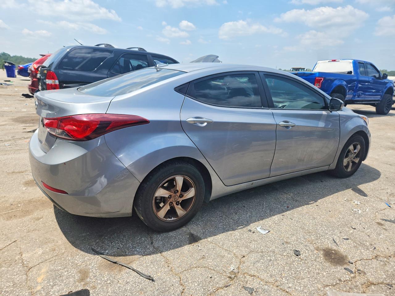 2015 Hyundai Elantra Se Серый vin: 5NPDH4AE7FH550531