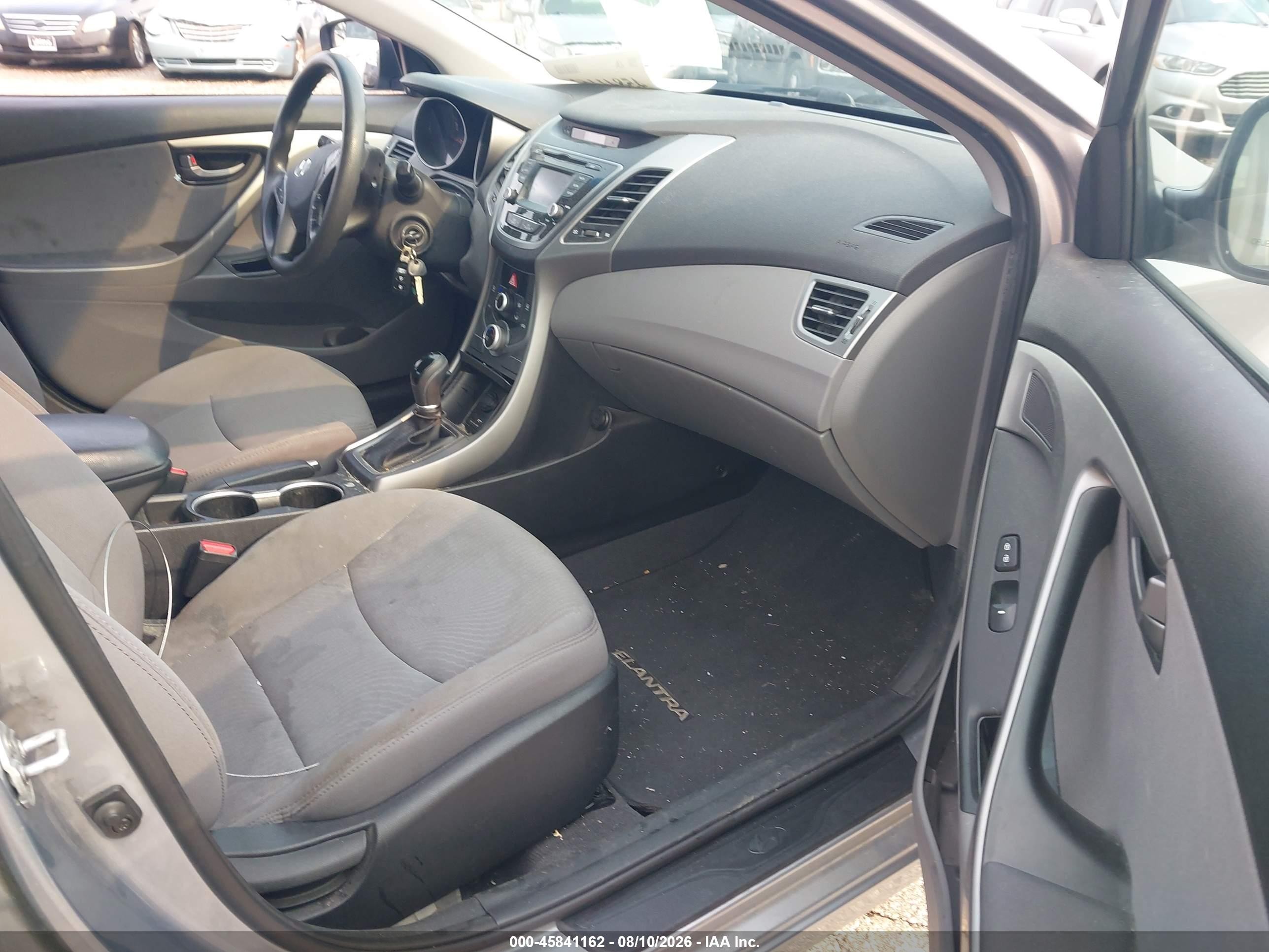 2015 Hyundai Elantra Se Silver vin: 5NPDH4AE7FH551629