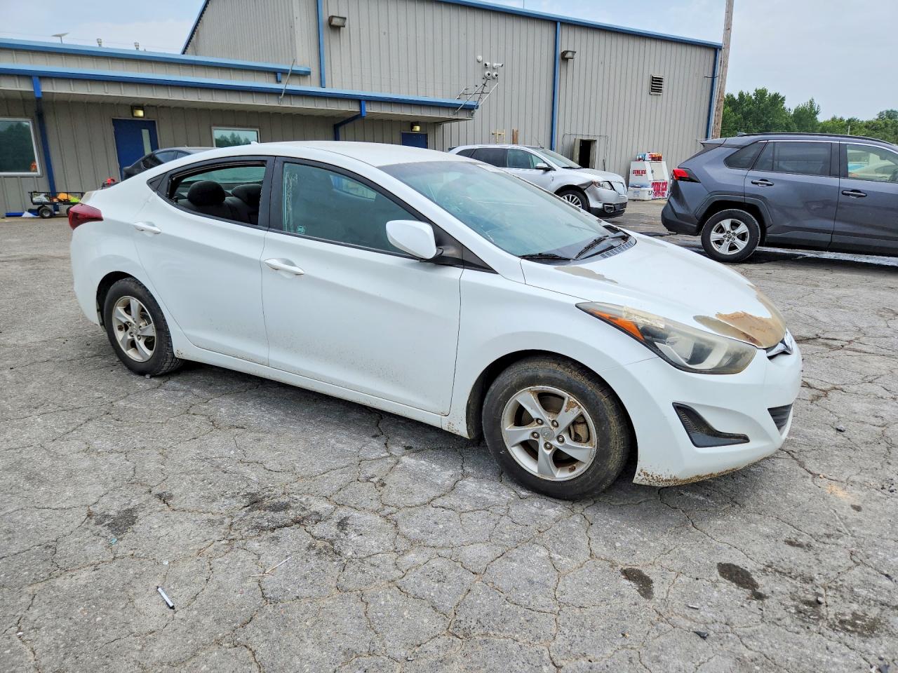 2015 Hyundai Elantra Se Белый vin: 5NPDH4AE7FH552389