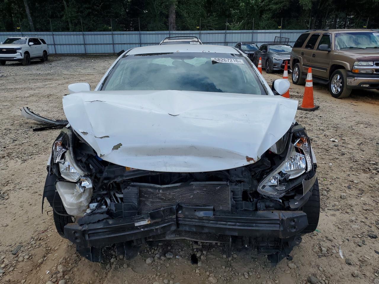 2015 Hyundai Elantra Se White vin: 5NPDH4AE7FH556927