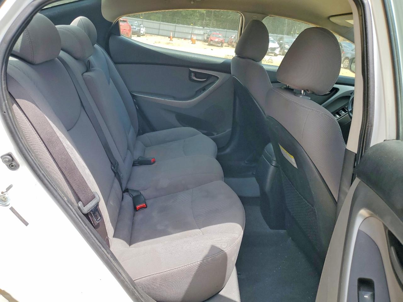 2015 Hyundai Elantra Se White vin: 5NPDH4AE7FH556927