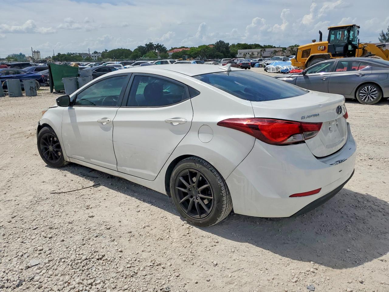 2015 Hyundai Elantra Se White vin: 5NPDH4AE7FH560718