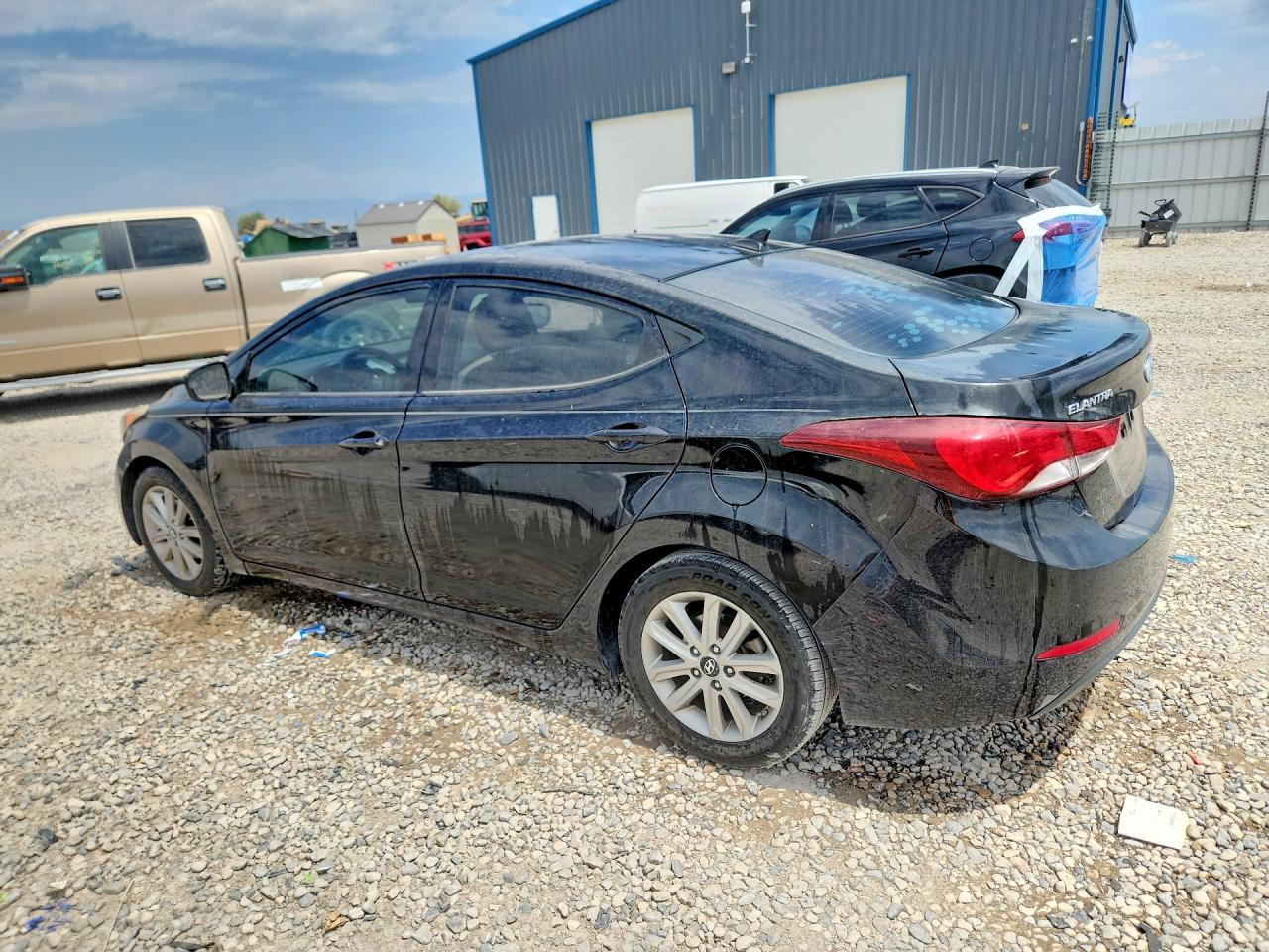 2015 Hyundai Elantra Se Black vin: 5NPDH4AE7FH563134