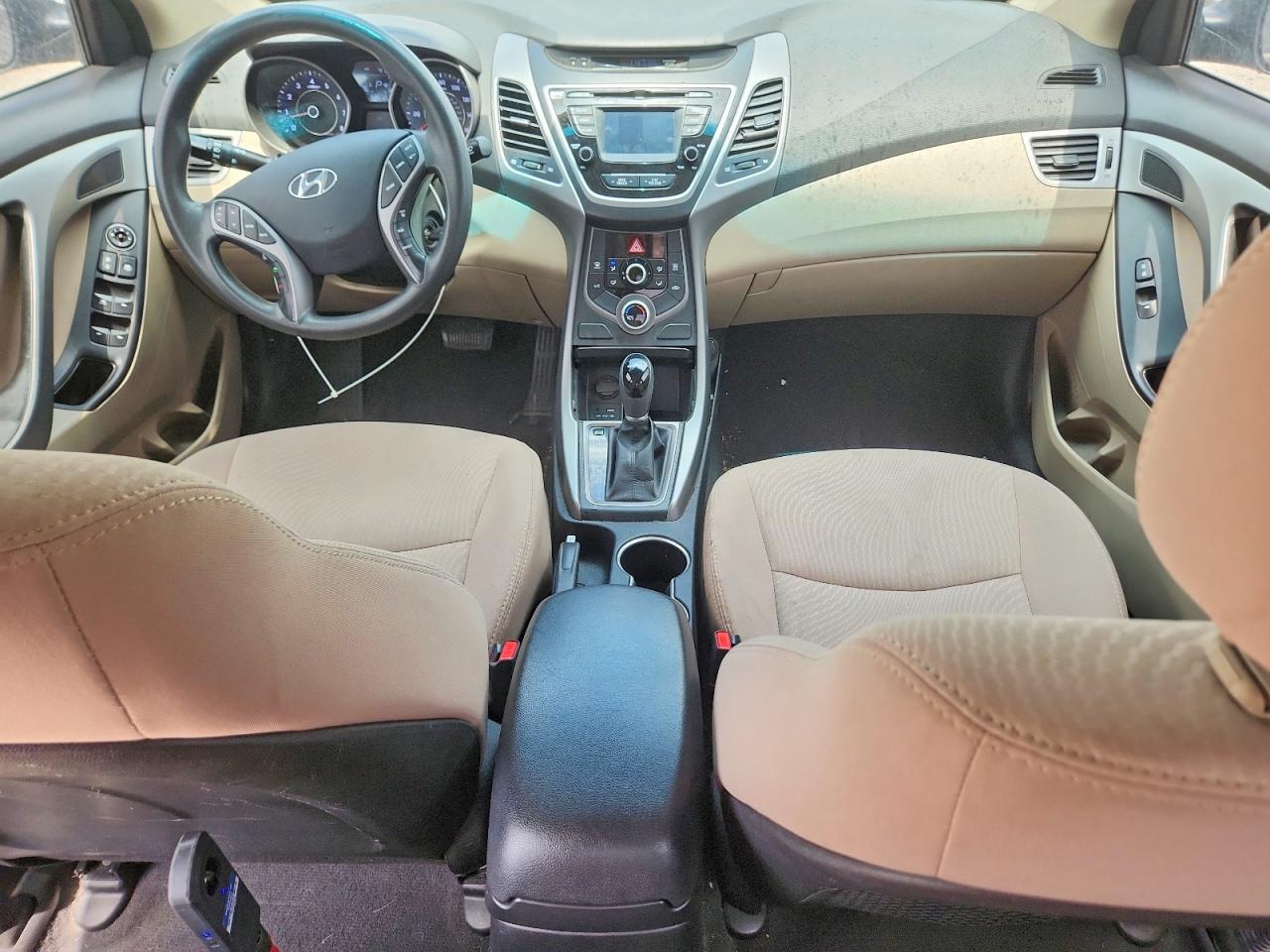2015 Hyundai Elantra Se Black vin: 5NPDH4AE7FH563134