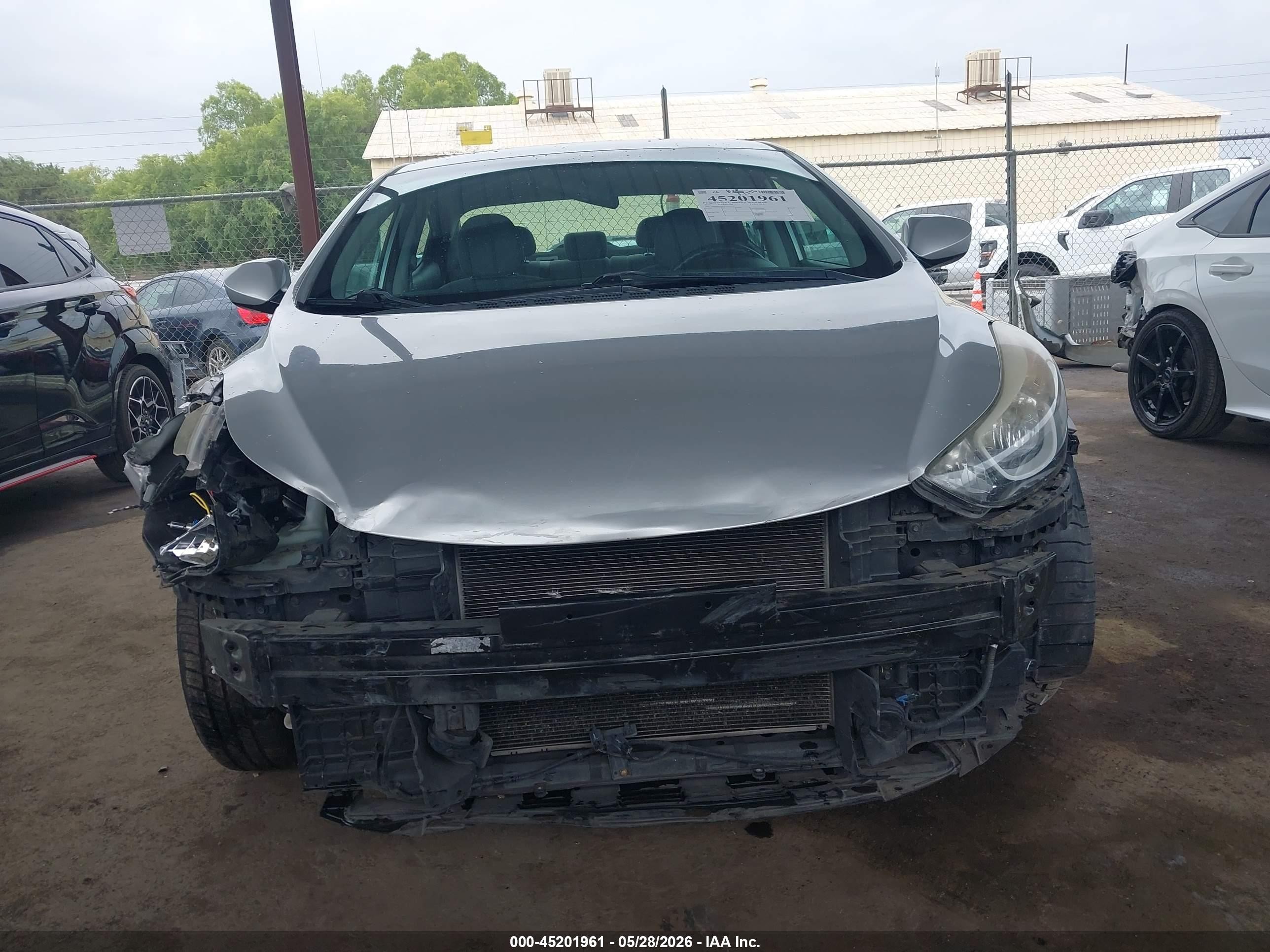 2015 Hyundai Elantra Se Silver vin: 5NPDH4AE7FH564428