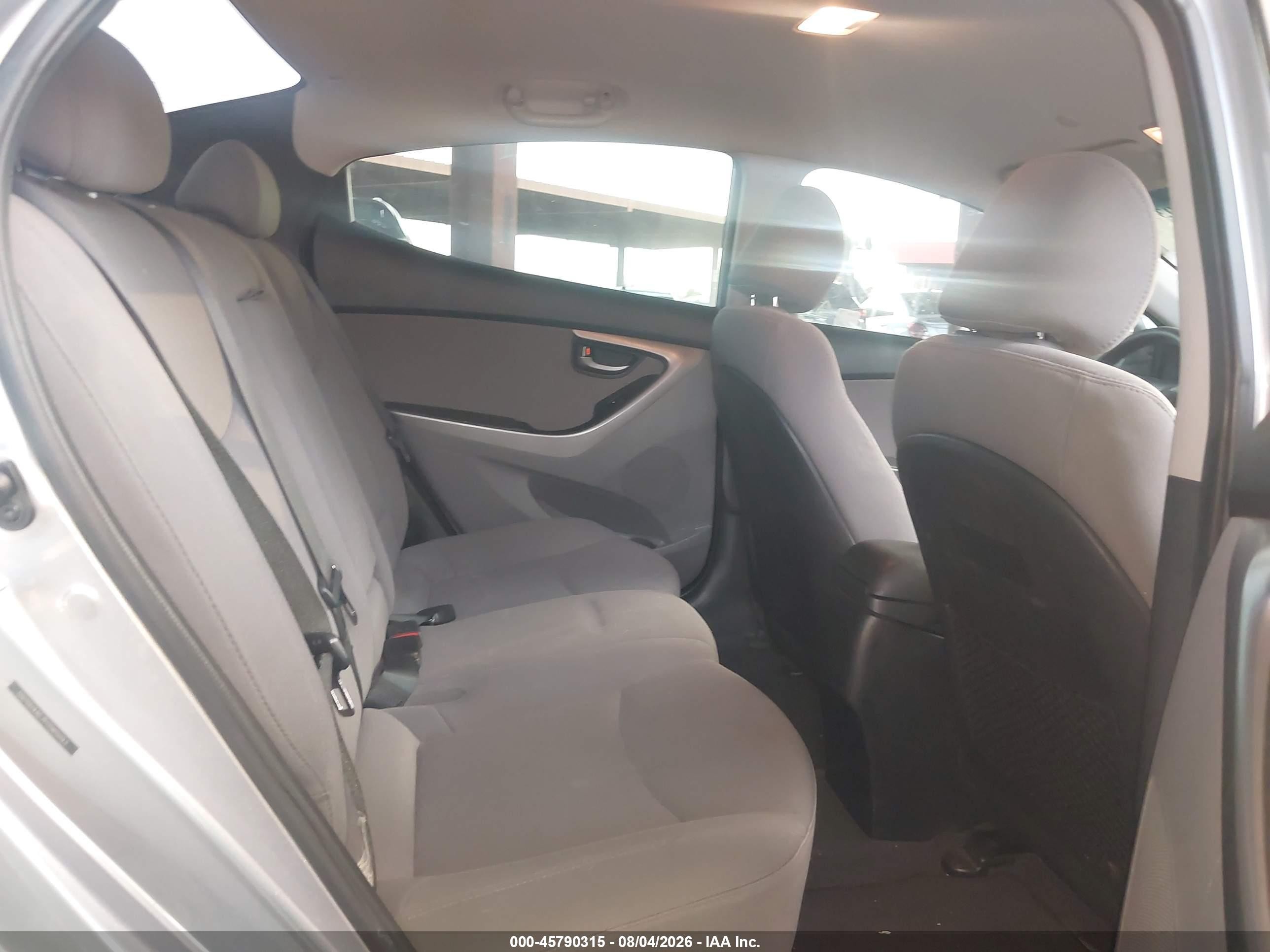 2015 Hyundai Elantra Se Серый vin: 5NPDH4AE7FH565093