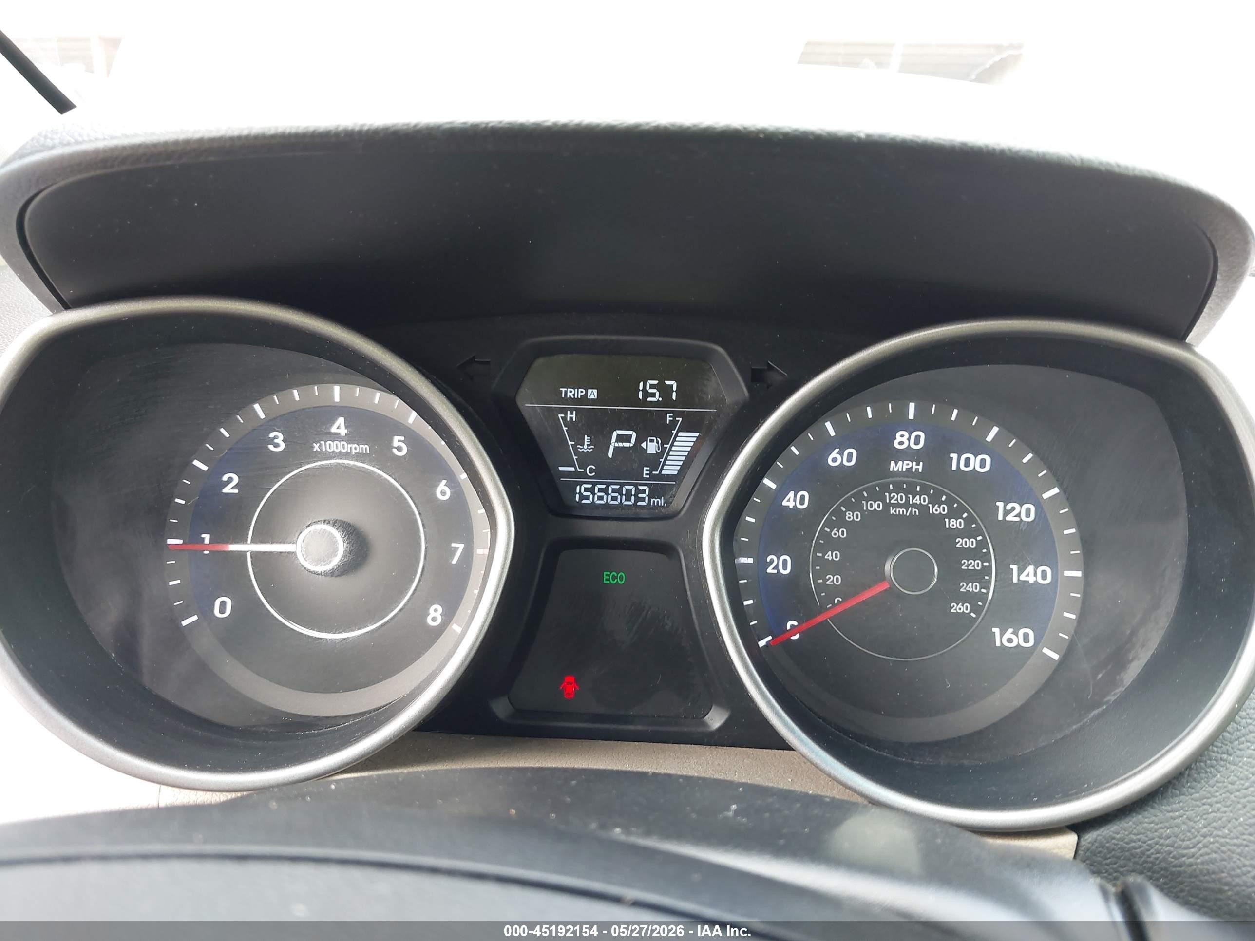 2015 Hyundai Elantra Se Beige vin: 5NPDH4AE7FH566339