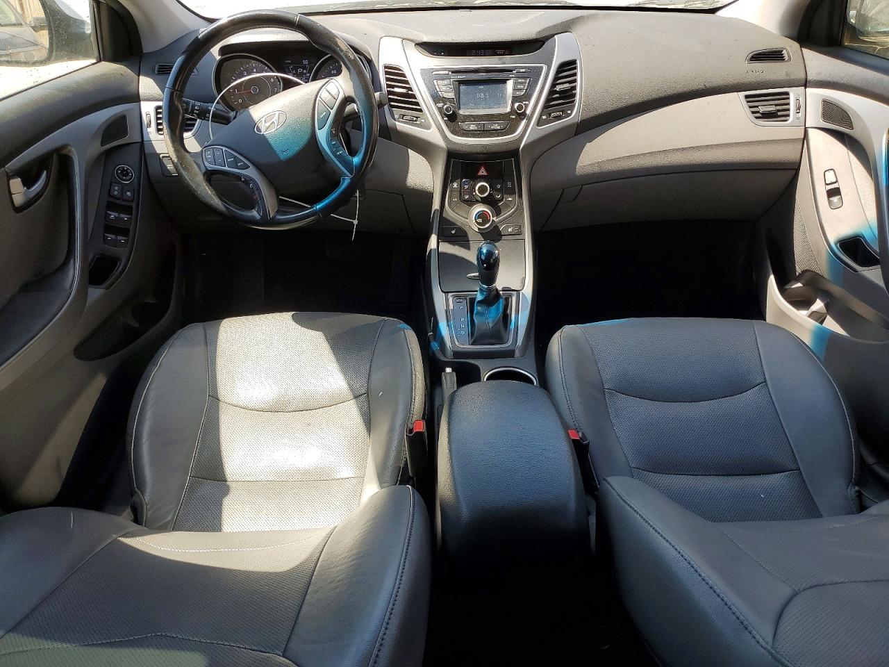 2015 Hyundai Elantra Limited Silver vin: 5NPDH4AE7FH567183
