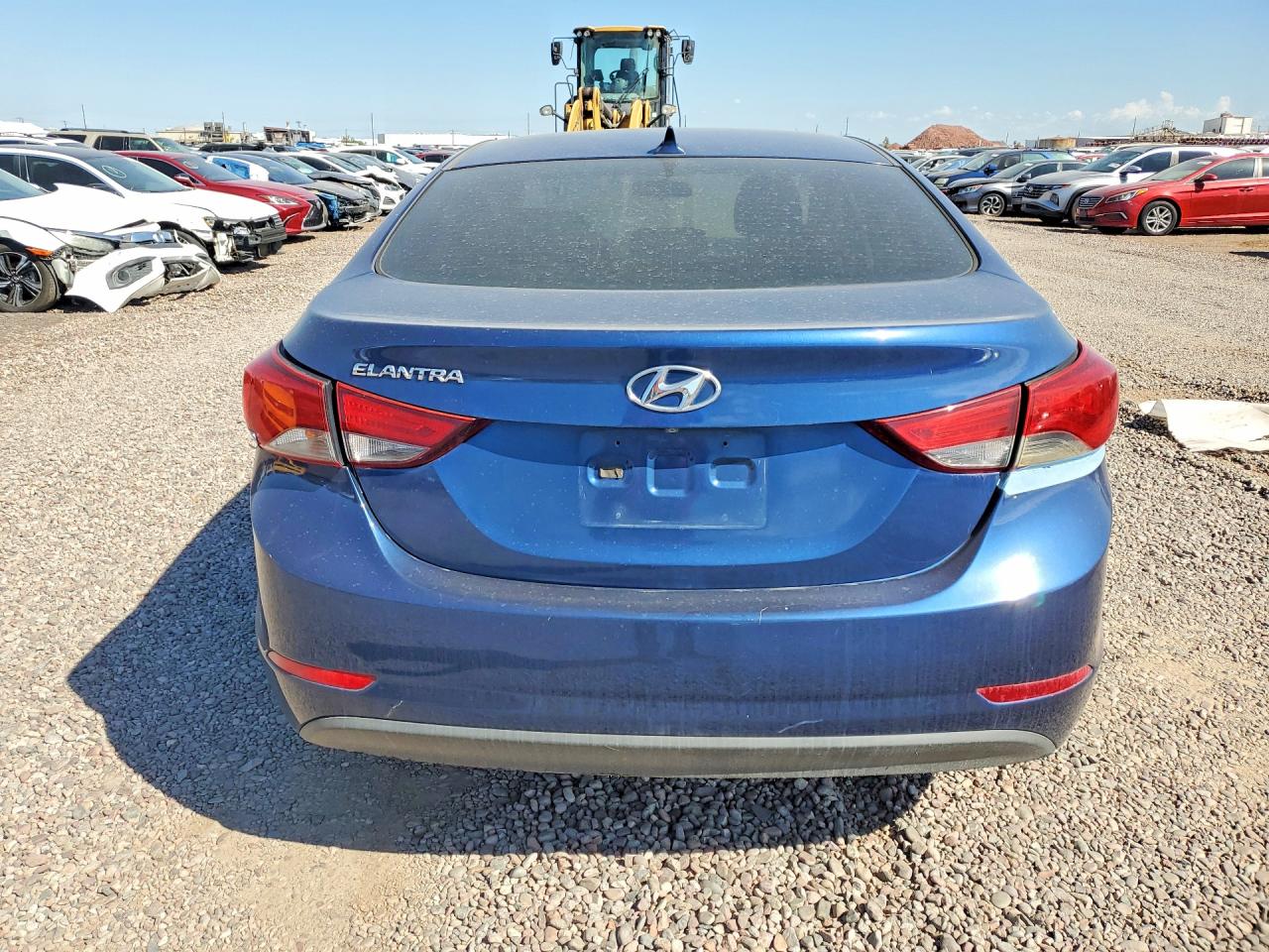 2015 Hyundai Elantra Se Blue vin: 5NPDH4AE7FH569130