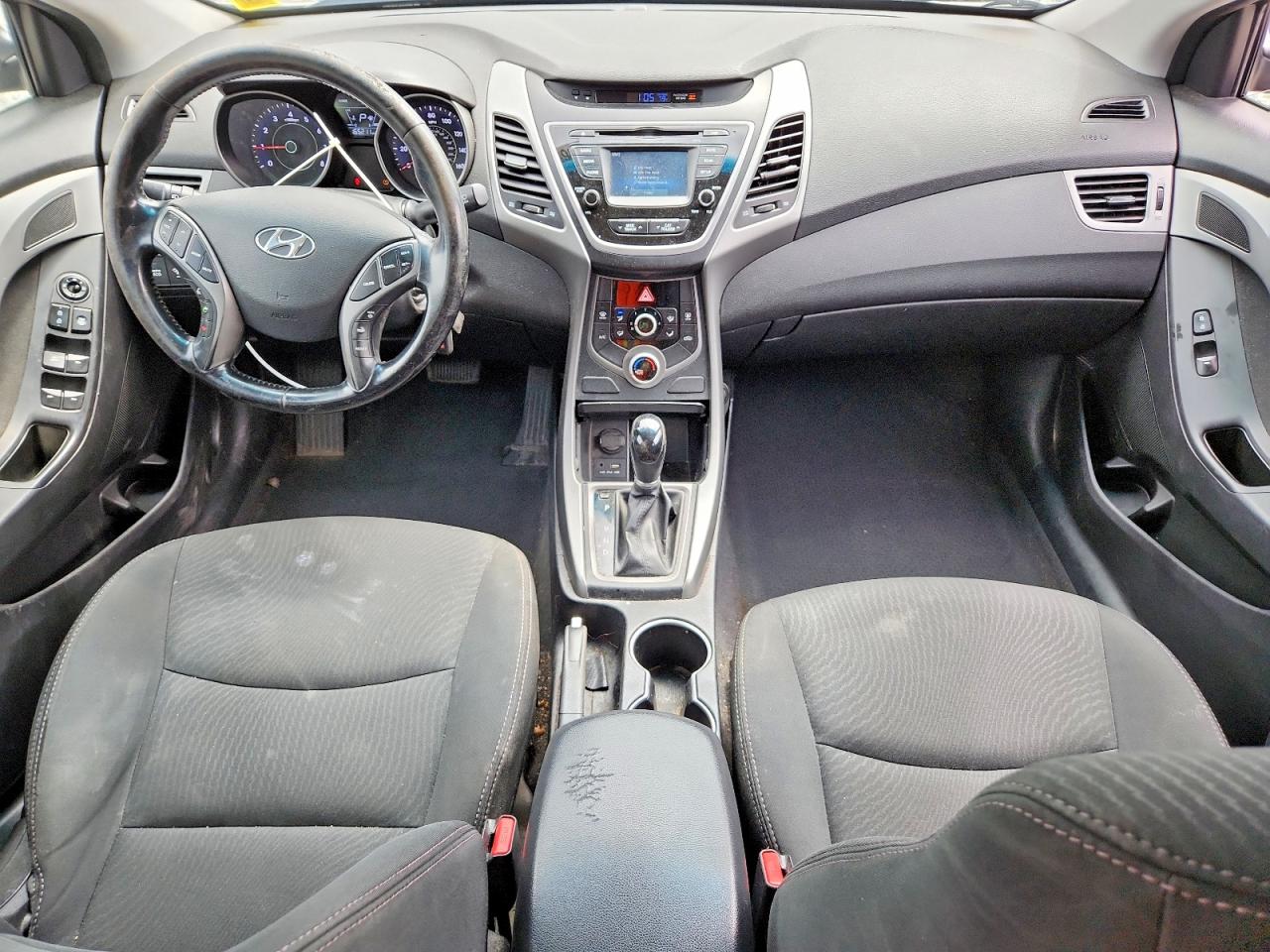 2015 Hyundai Elantra Se Brown vin: 5NPDH4AE7FH574036