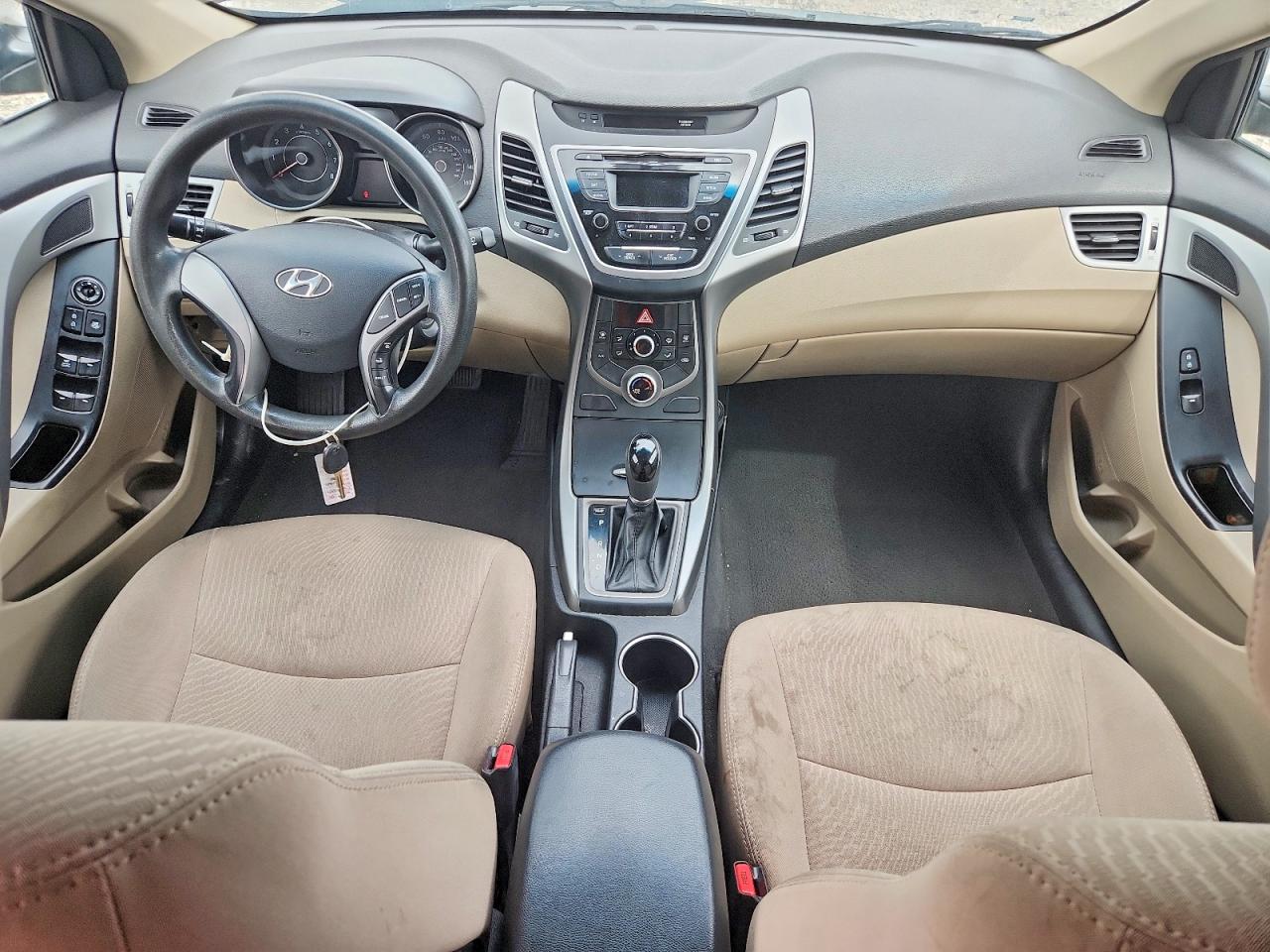 2015 Hyundai Elantra Se Желто-коричневый vin: 5NPDH4AE7FH585893