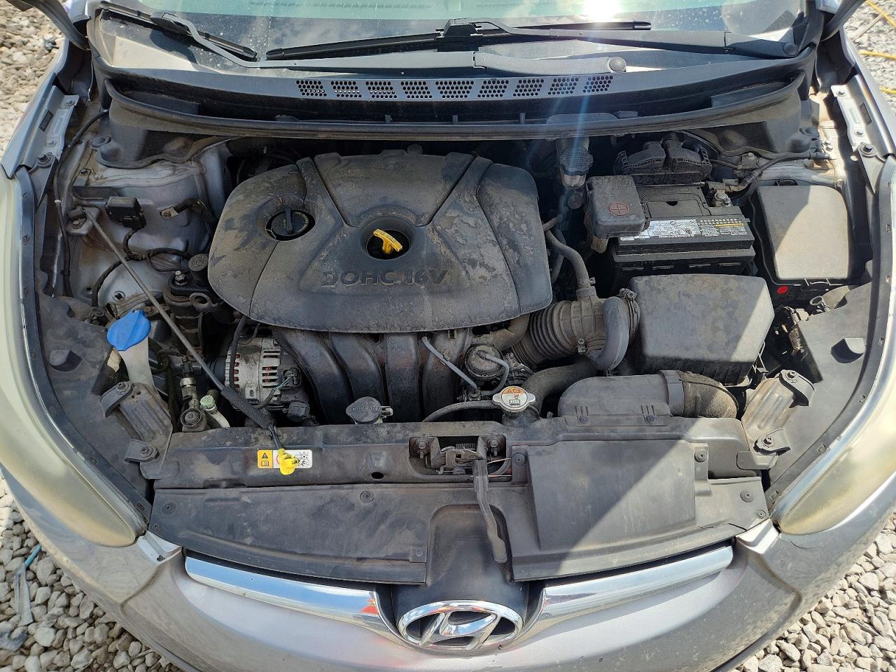 2015 Hyundai Elantra Se Silver vin: 5NPDH4AE7FH594769