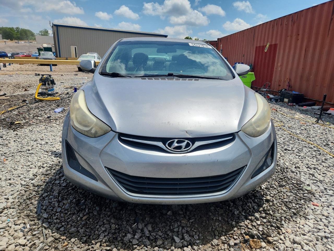 2015 Hyundai Elantra Se Silver vin: 5NPDH4AE7FH594769