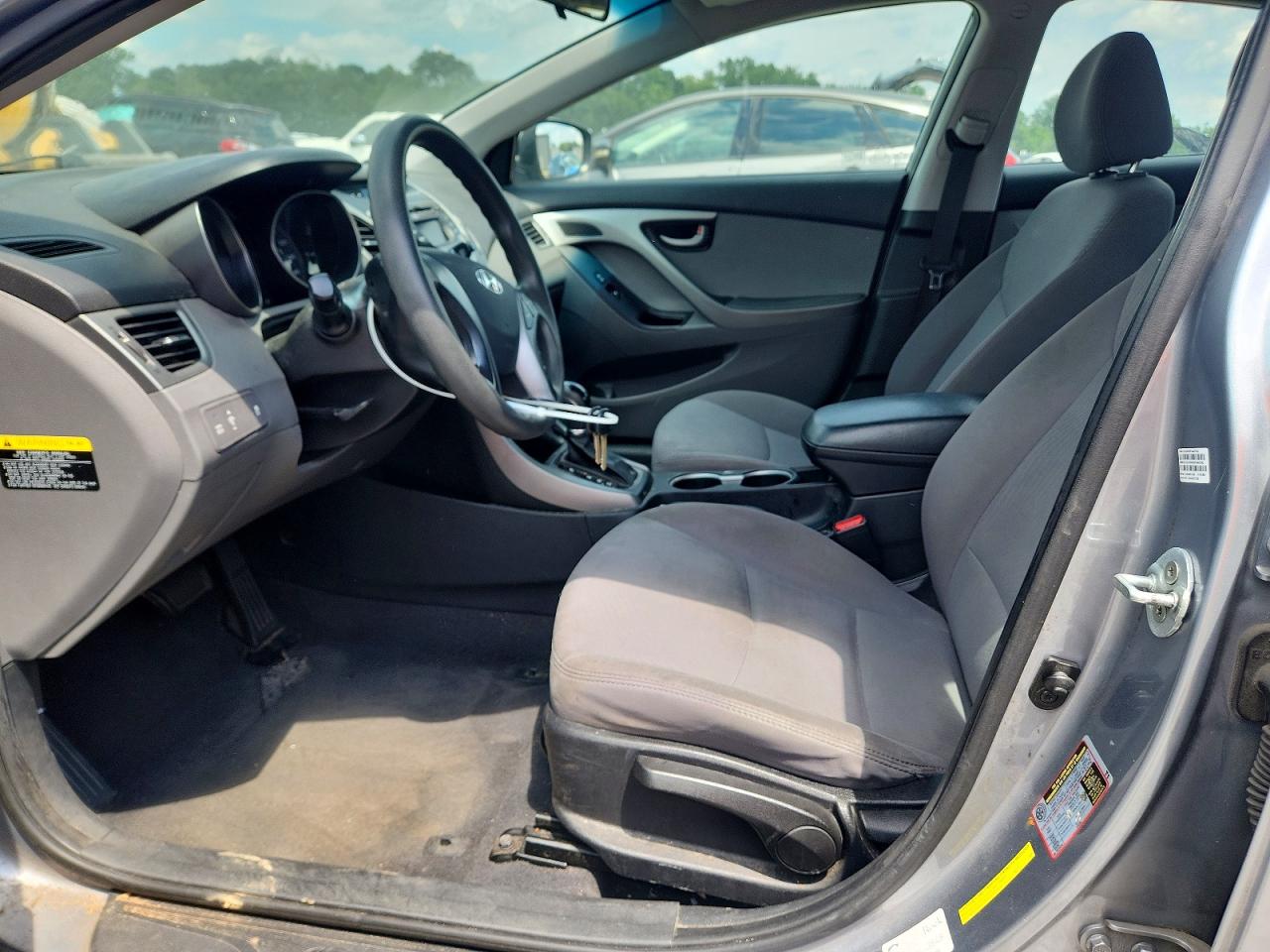 2015 Hyundai Elantra Se Silver vin: 5NPDH4AE7FH594769