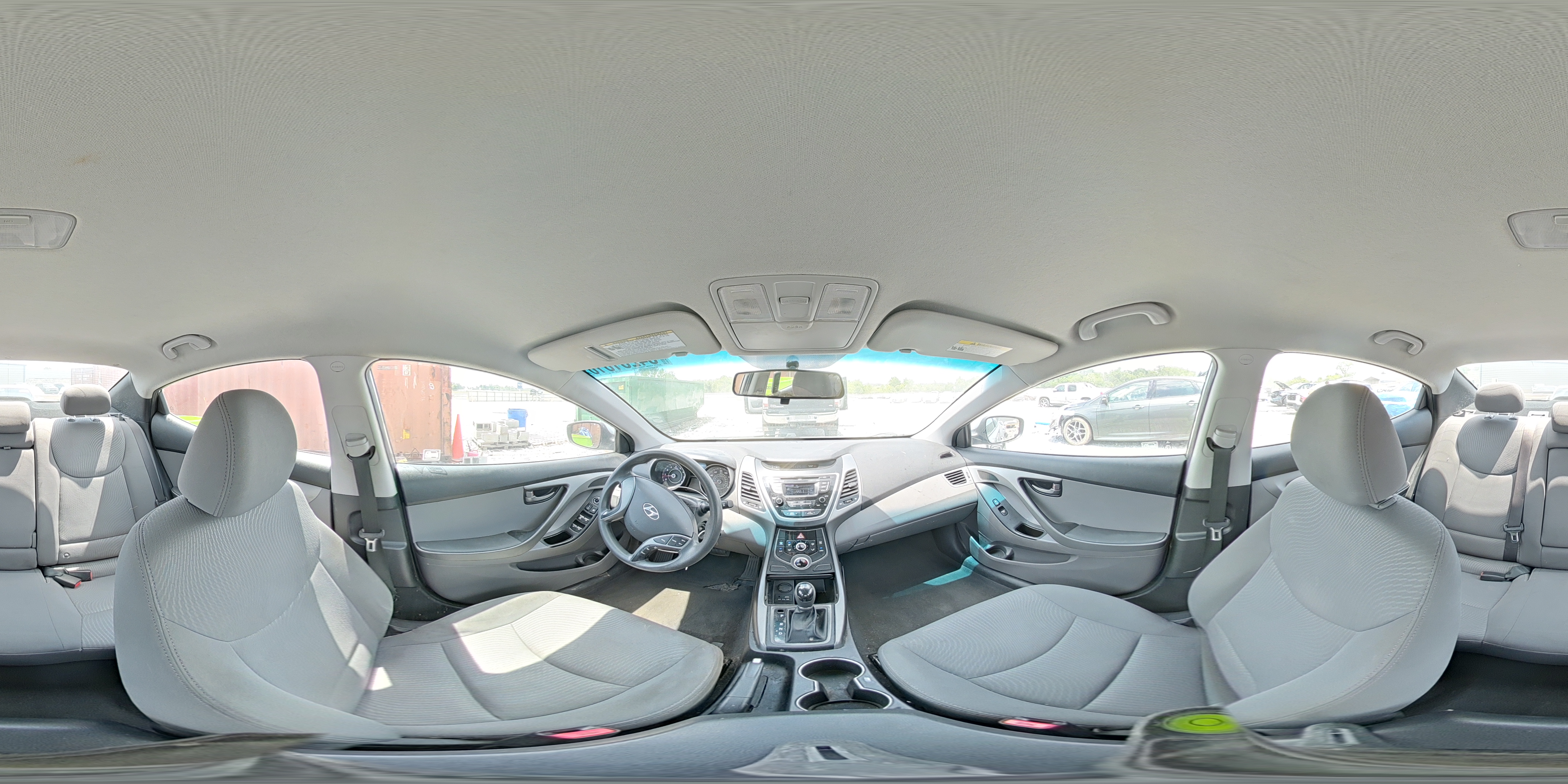 2015 Hyundai Elantra Se Silver vin: 5NPDH4AE7FH594769