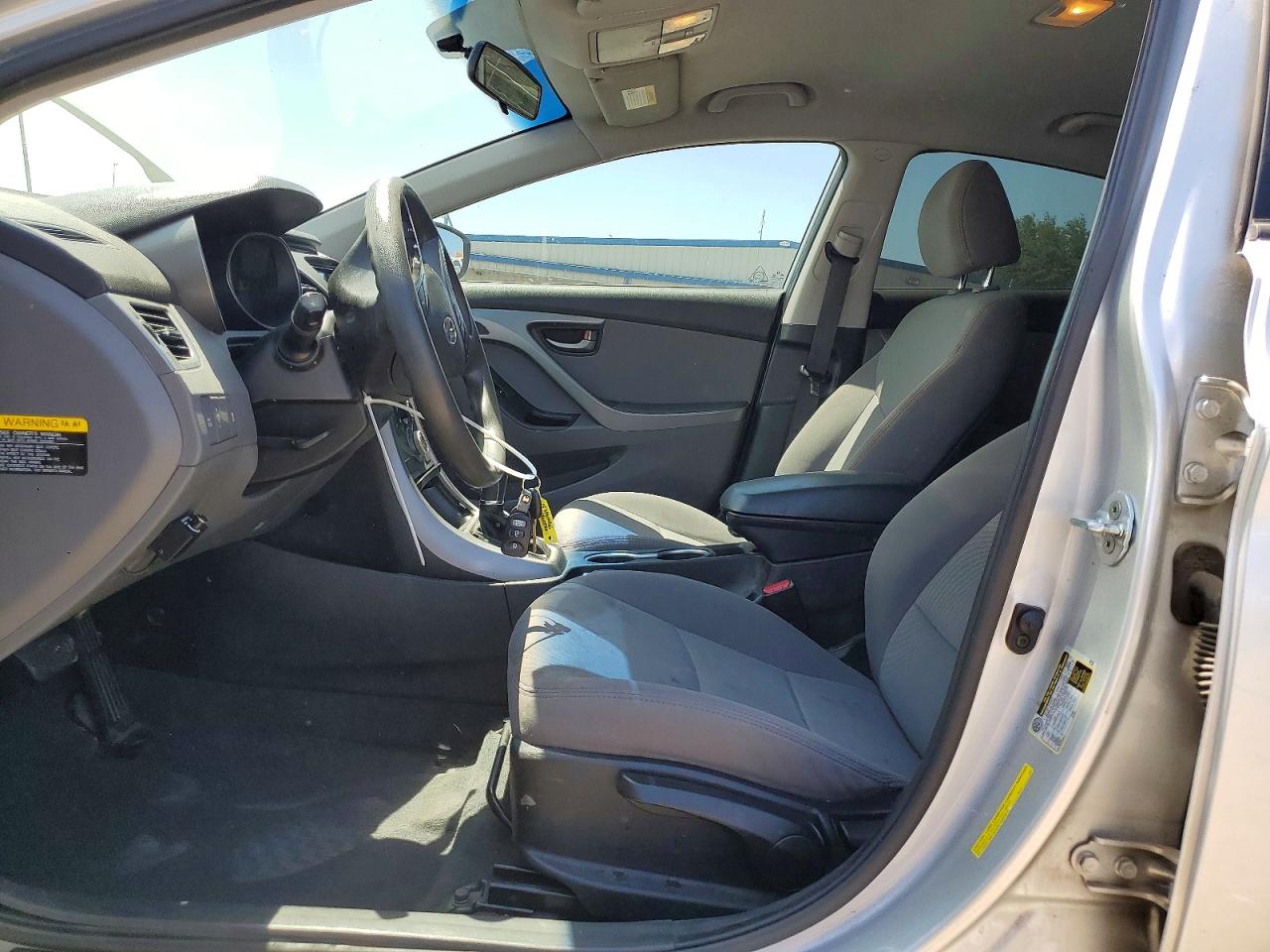 2015 Hyundai Elantra Se Silver vin: 5NPDH4AE7FH601767