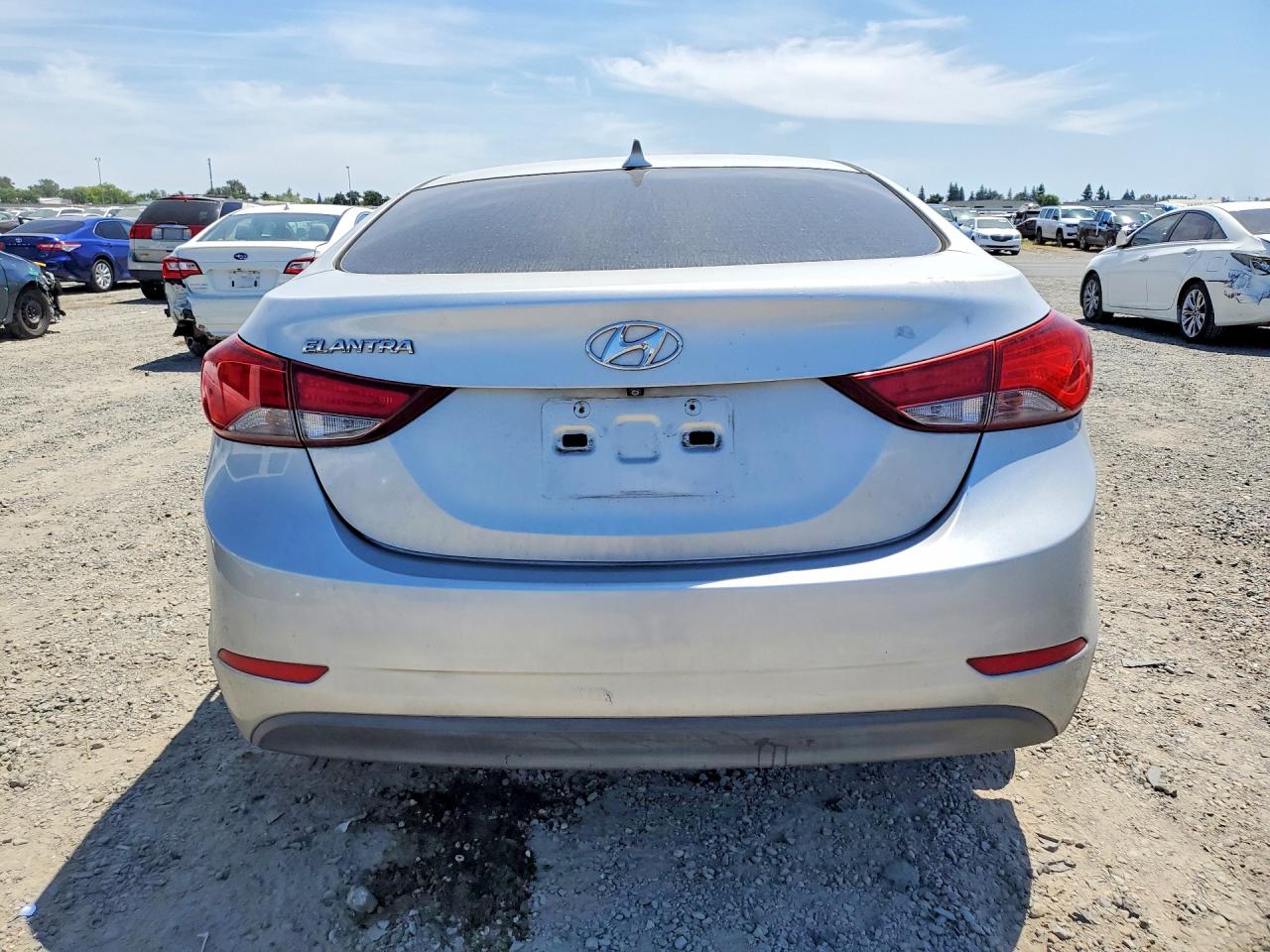 2015 Hyundai Elantra Se Silver vin: 5NPDH4AE7FH601767