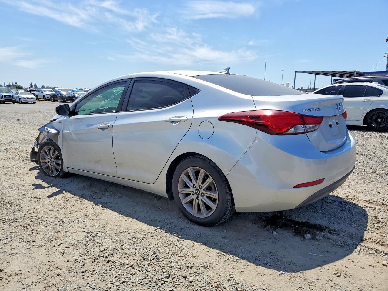 2015 Hyundai Elantra Se Silver vin: 5NPDH4AE7FH601767