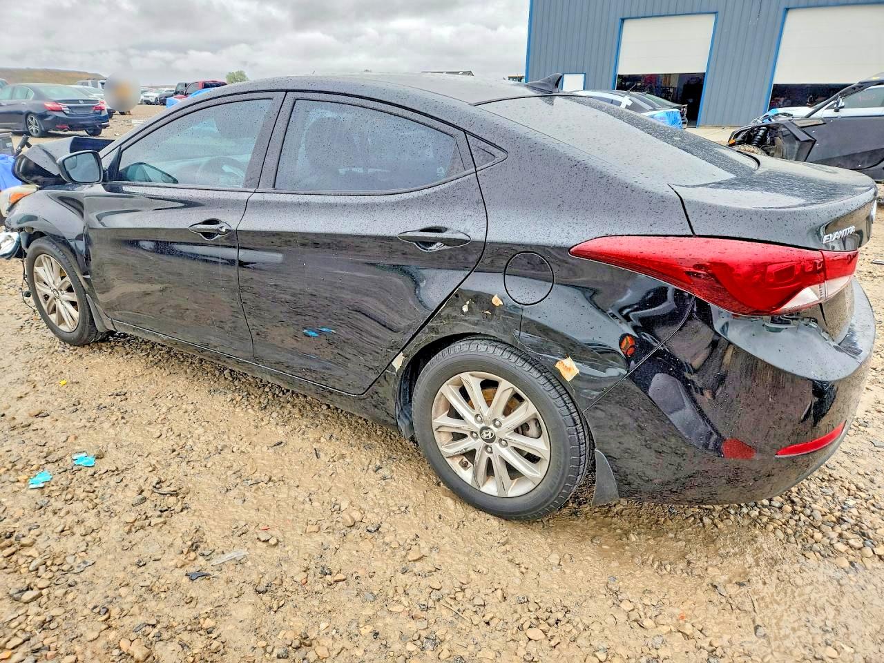 2015 Hyundai Elantra Se Black vin: 5NPDH4AE7FH602420
