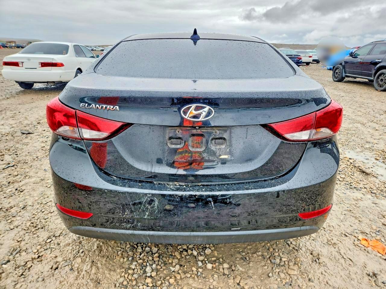 2015 Hyundai Elantra Se Black vin: 5NPDH4AE7FH602420