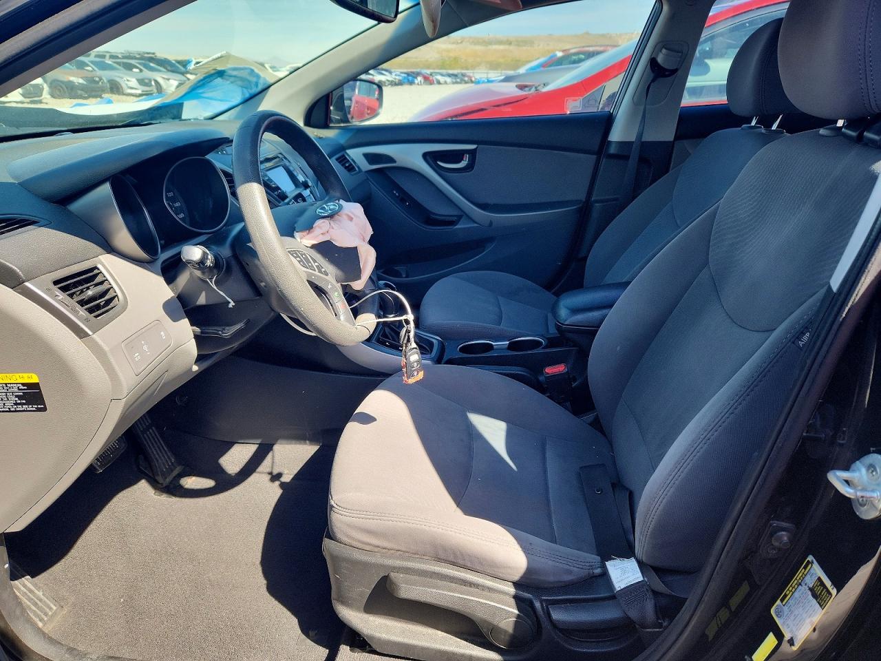 2015 Hyundai Elantra Se Black vin: 5NPDH4AE7FH602420