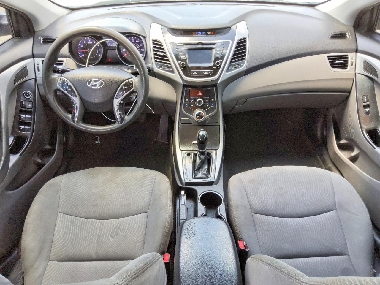 2015 Hyundai Elantra Se White vin: 5NPDH4AE7FH606855