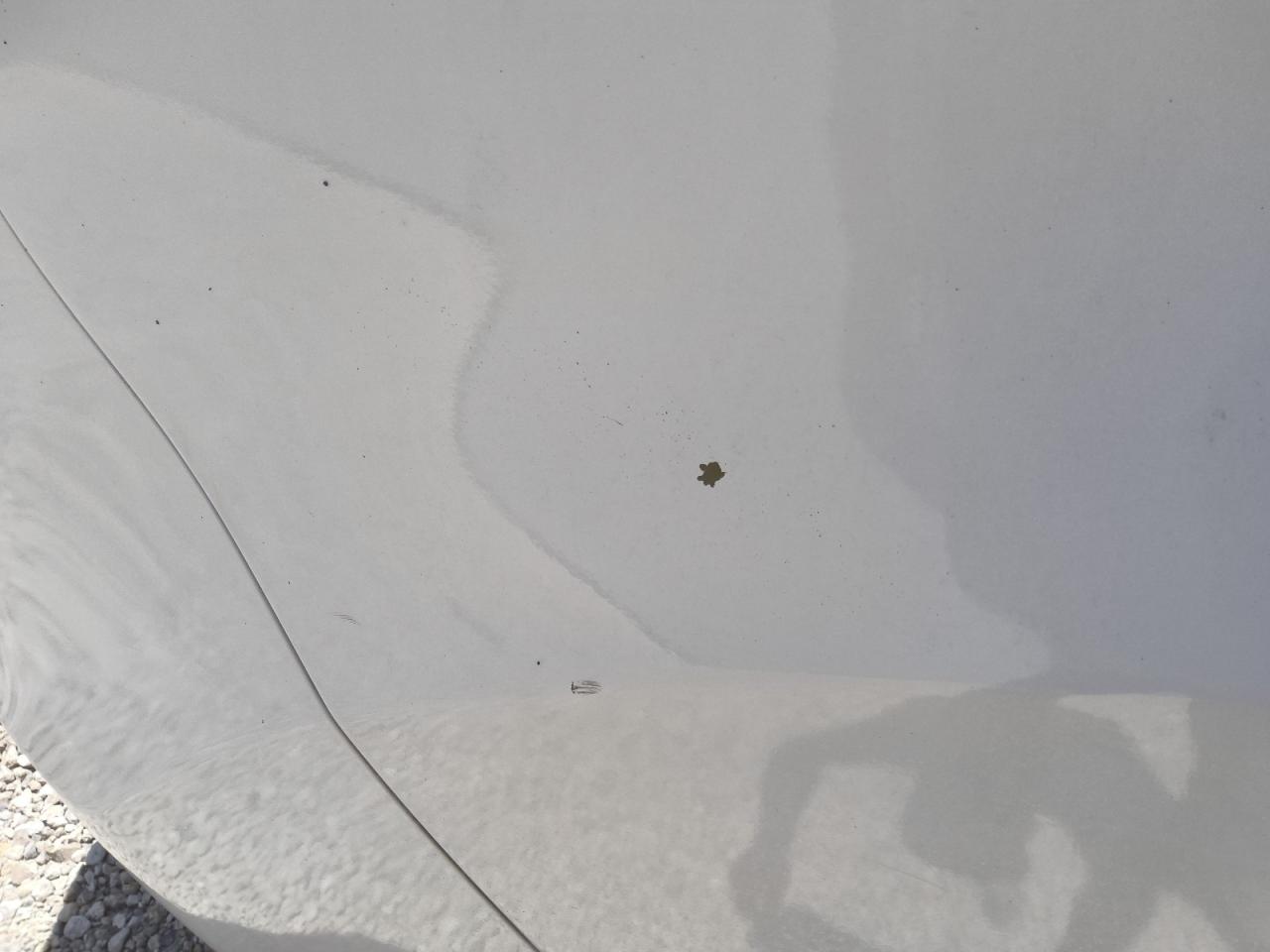 2015 Hyundai Elantra Se White vin: 5NPDH4AE7FH606855 Damage: Right Qtr Panel, Rust, 1/2 To 1 Inch