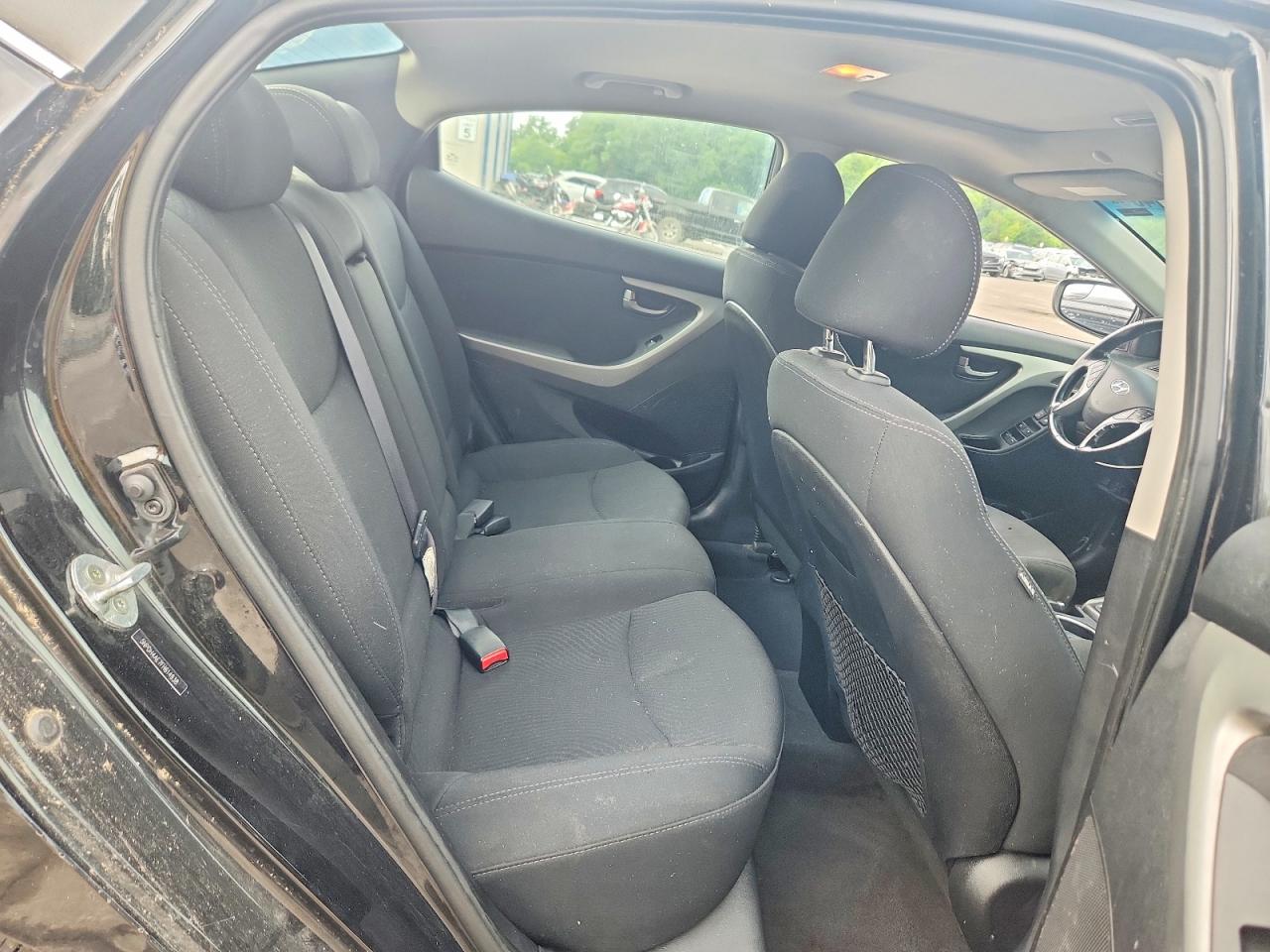 2015 Hyundai Elantra Se Black vin: 5NPDH4AE7FH614938
