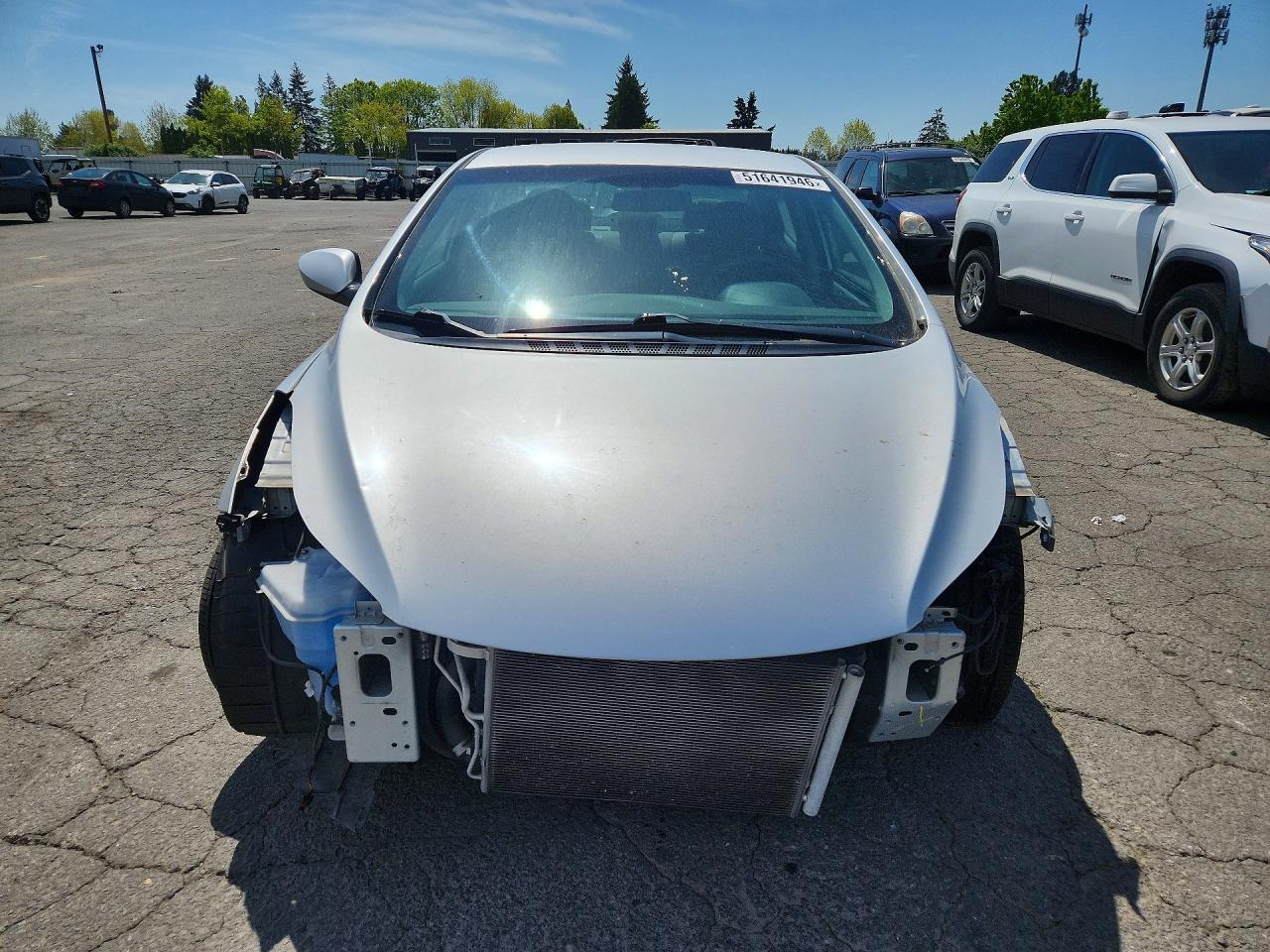 2015 Hyundai Elantra Se Silver vin: 5NPDH4AE7FH618827
