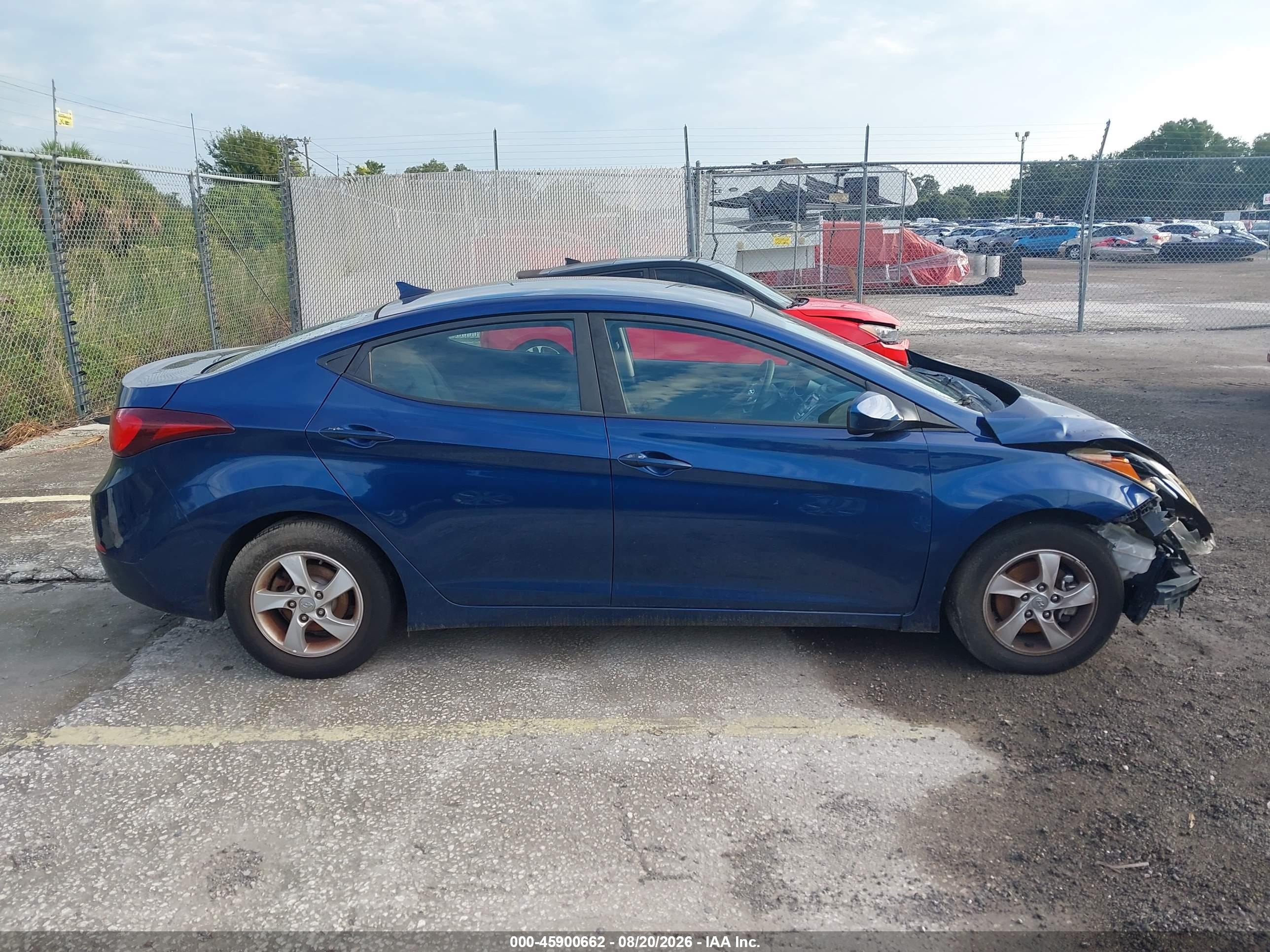 2015 Hyundai Elantra Se Blue vin: 5NPDH4AE7FH620805