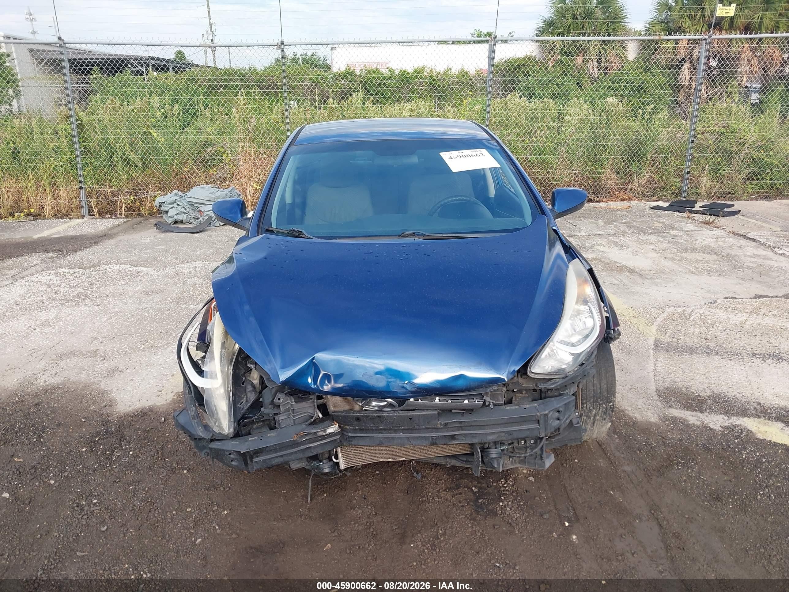2015 Hyundai Elantra Se Blue vin: 5NPDH4AE7FH620805