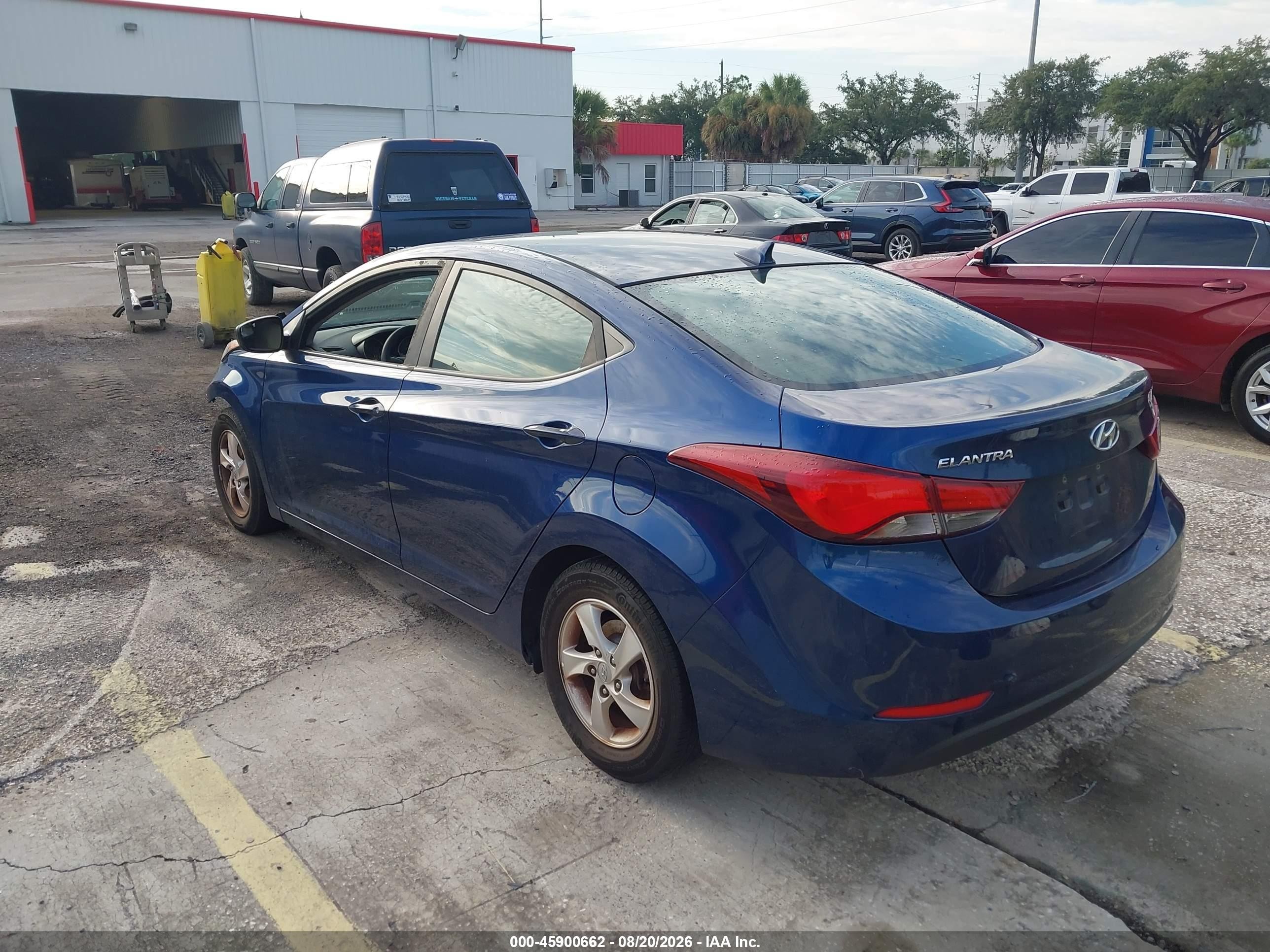 2015 Hyundai Elantra Se Blue vin: 5NPDH4AE7FH620805
