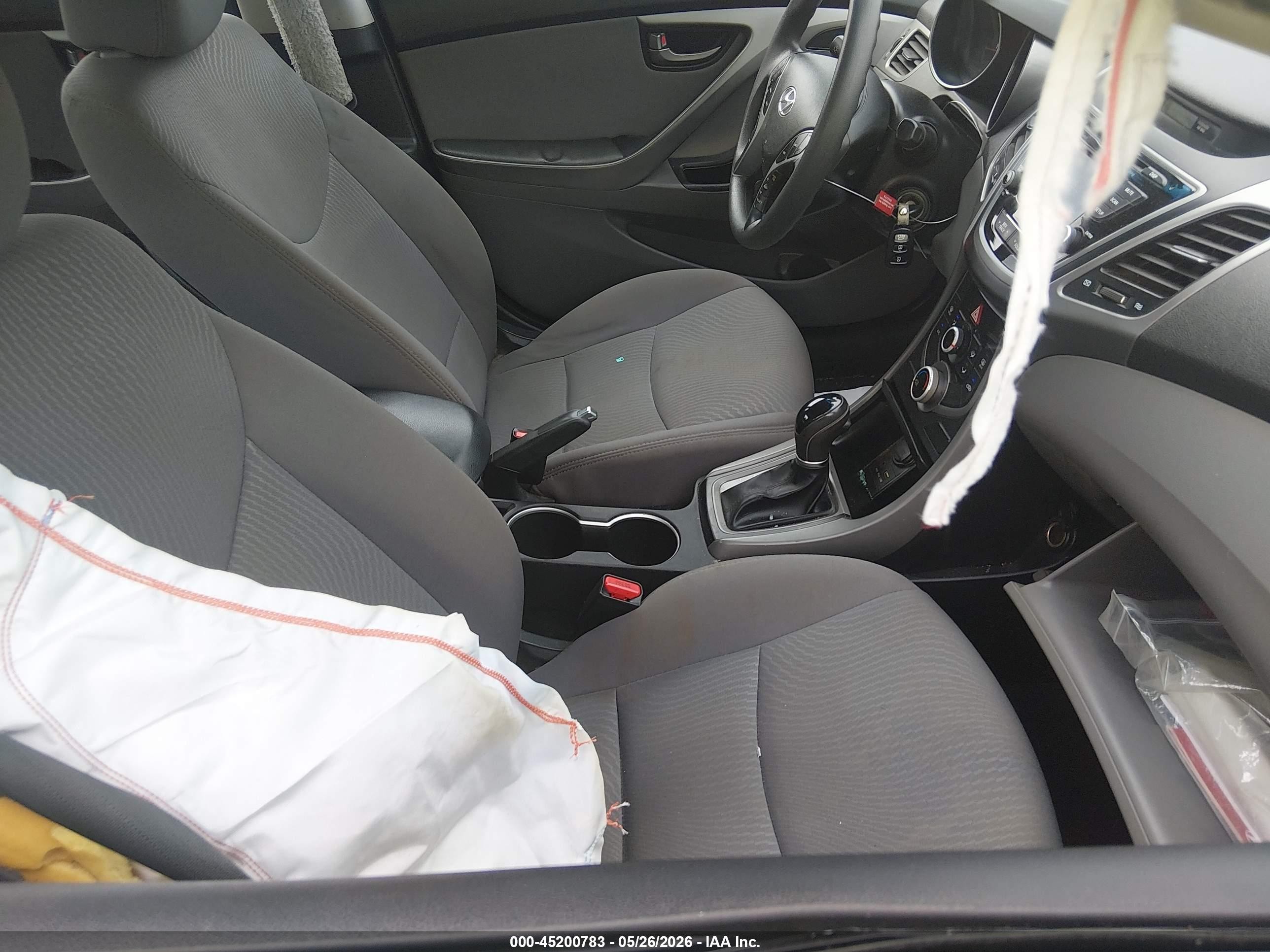 2015 Hyundai Elantra Se Серебряный vin: 5NPDH4AE7FH624594