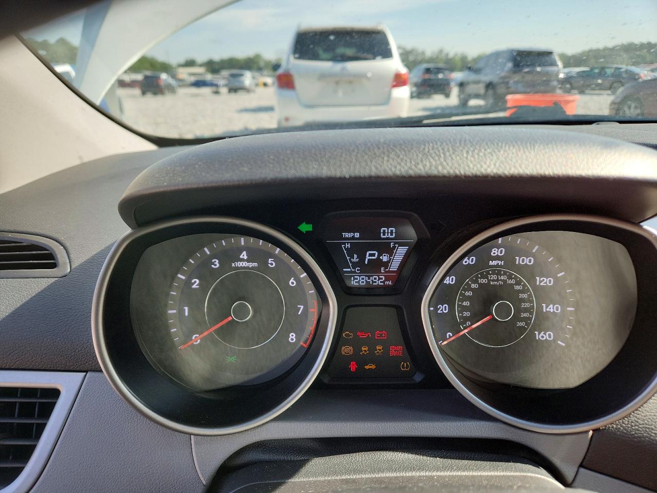 2015 Hyundai Elantra Se White vin: 5NPDH4AE7FH625549