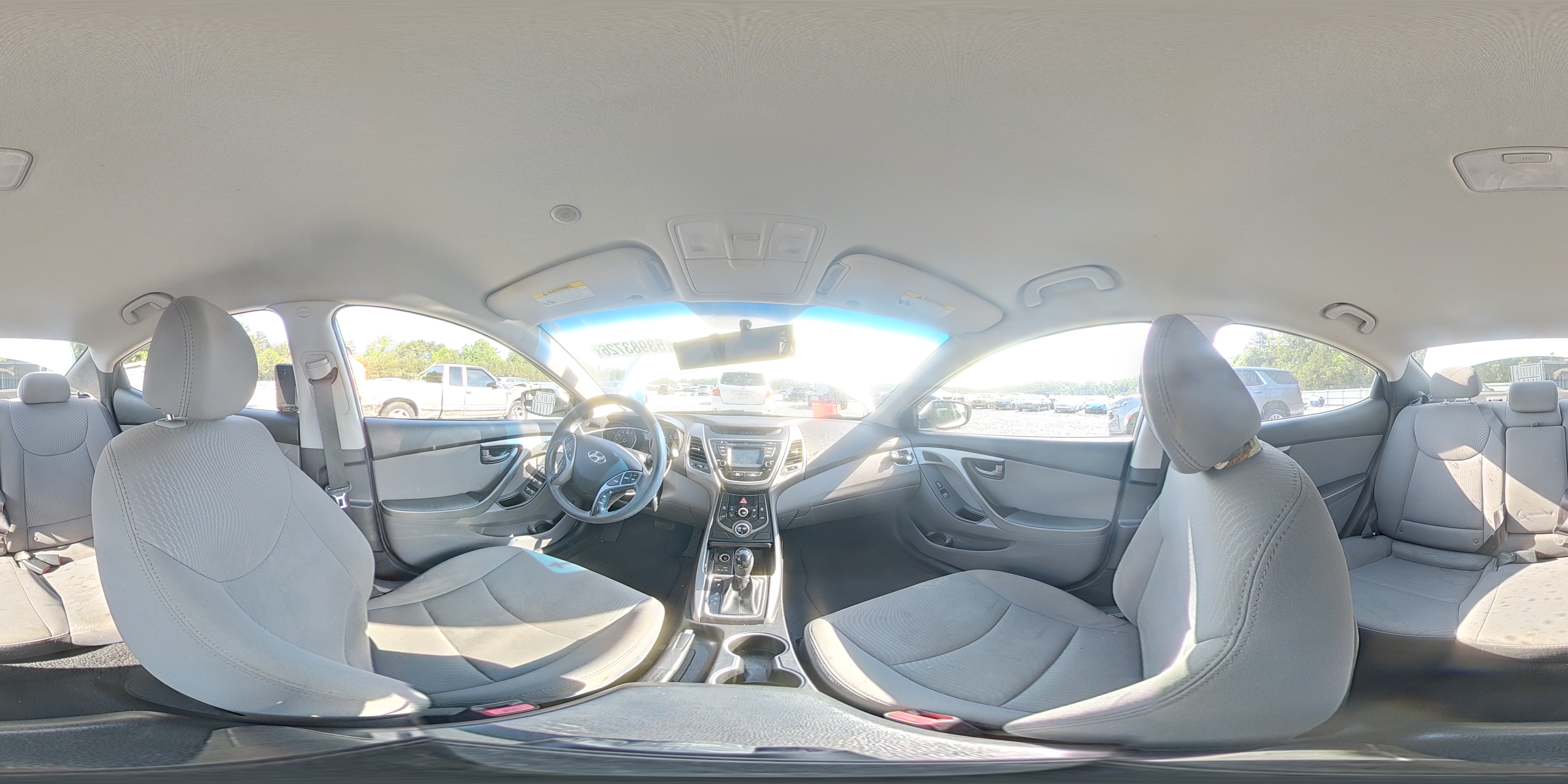 2015 Hyundai Elantra Se White vin: 5NPDH4AE7FH625549