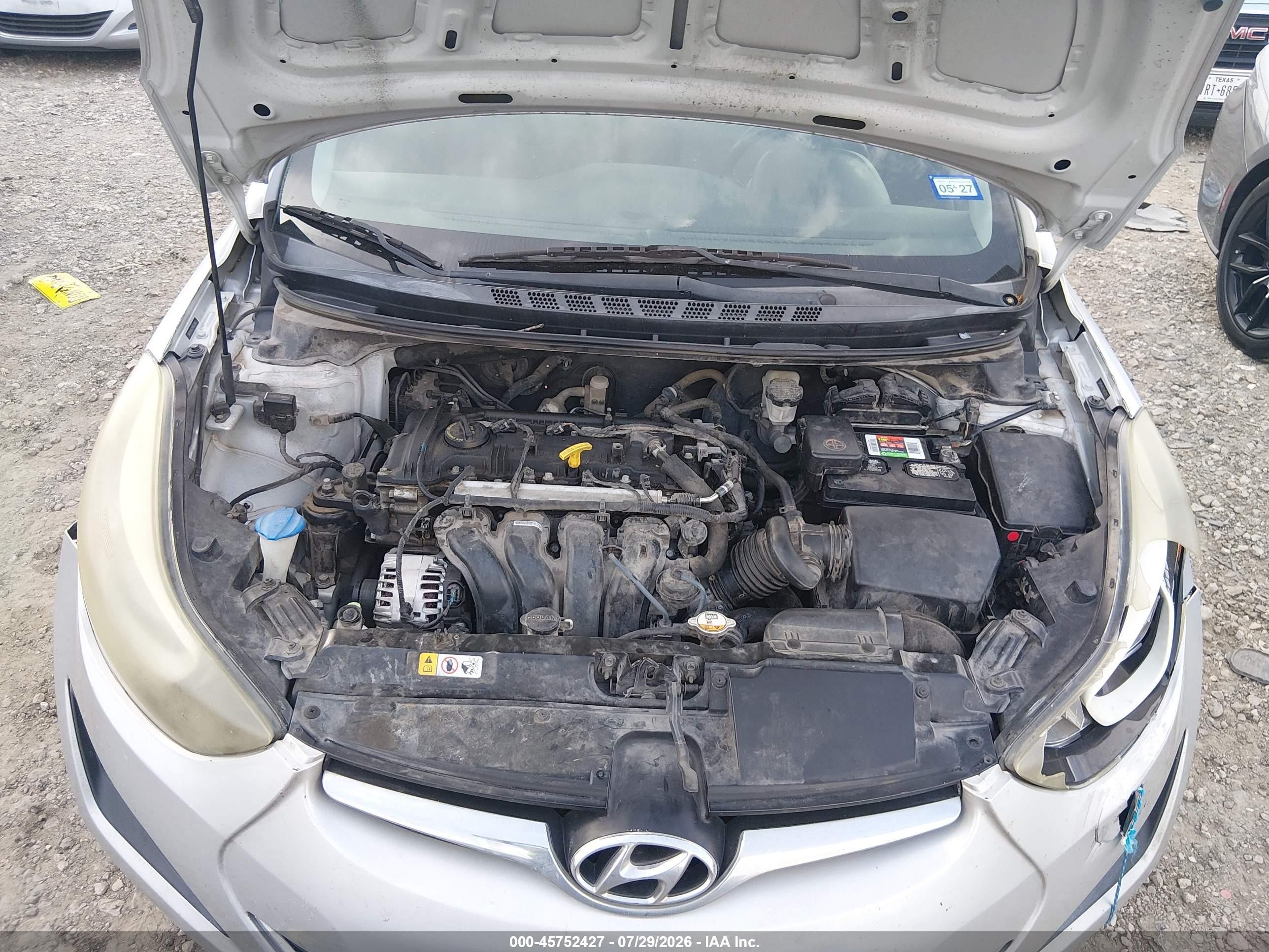2015 Hyundai Elantra Se Silver vin: 5NPDH4AE7FH633926