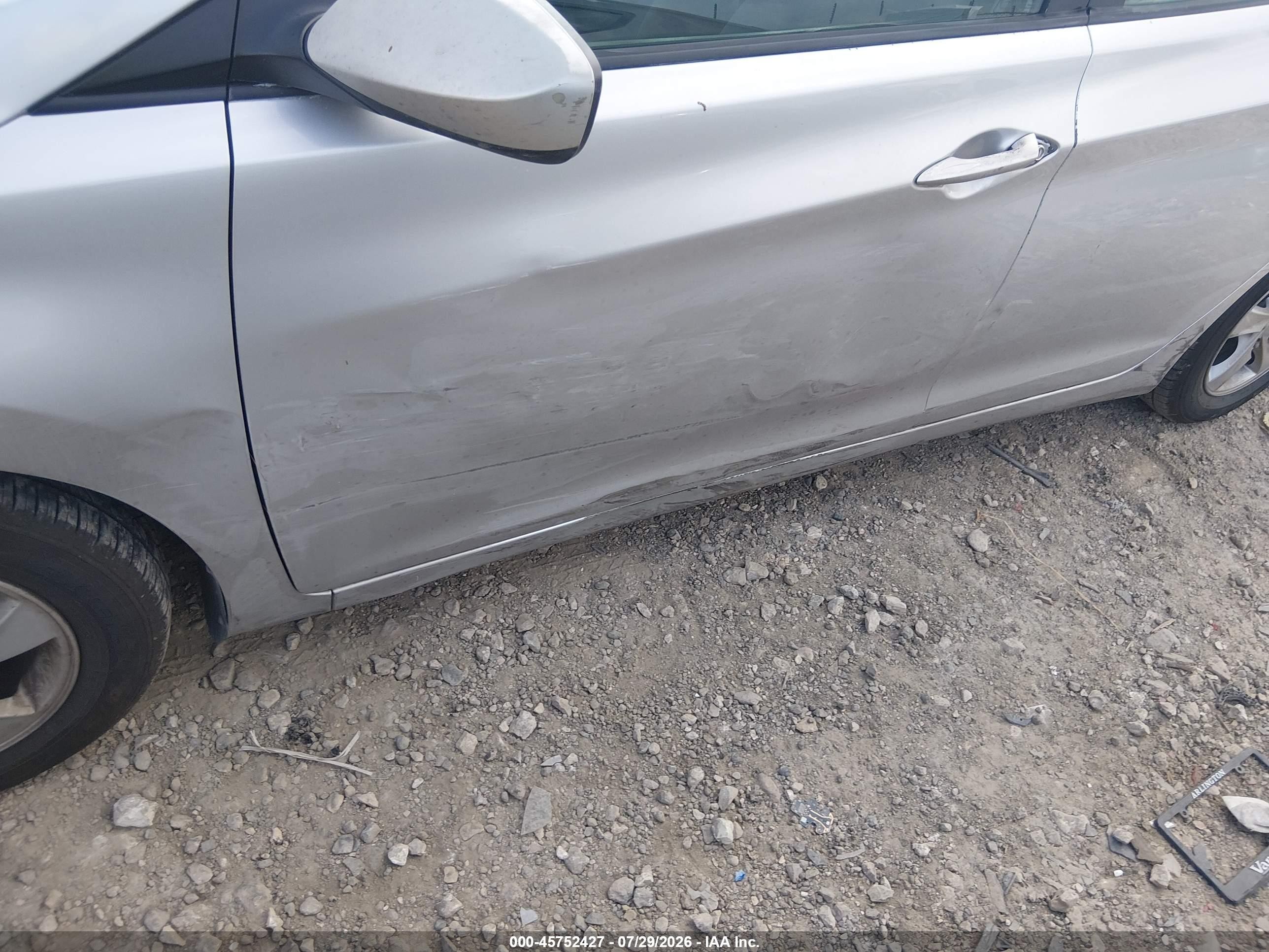 2015 Hyundai Elantra Se Silver vin: 5NPDH4AE7FH633926