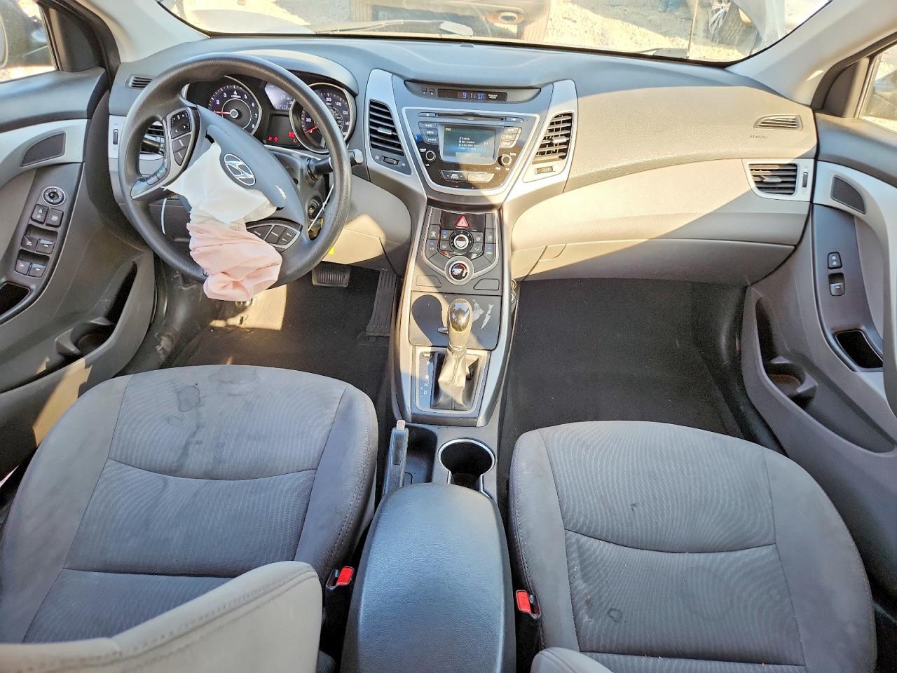 2015 Hyundai Elantra Se Black vin: 5NPDH4AE7FH638219