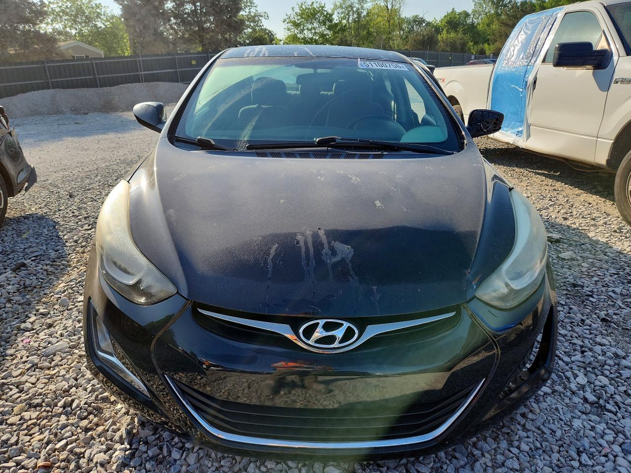 2015 Hyundai Elantra Se Black vin: 5NPDH4AE7FH638219