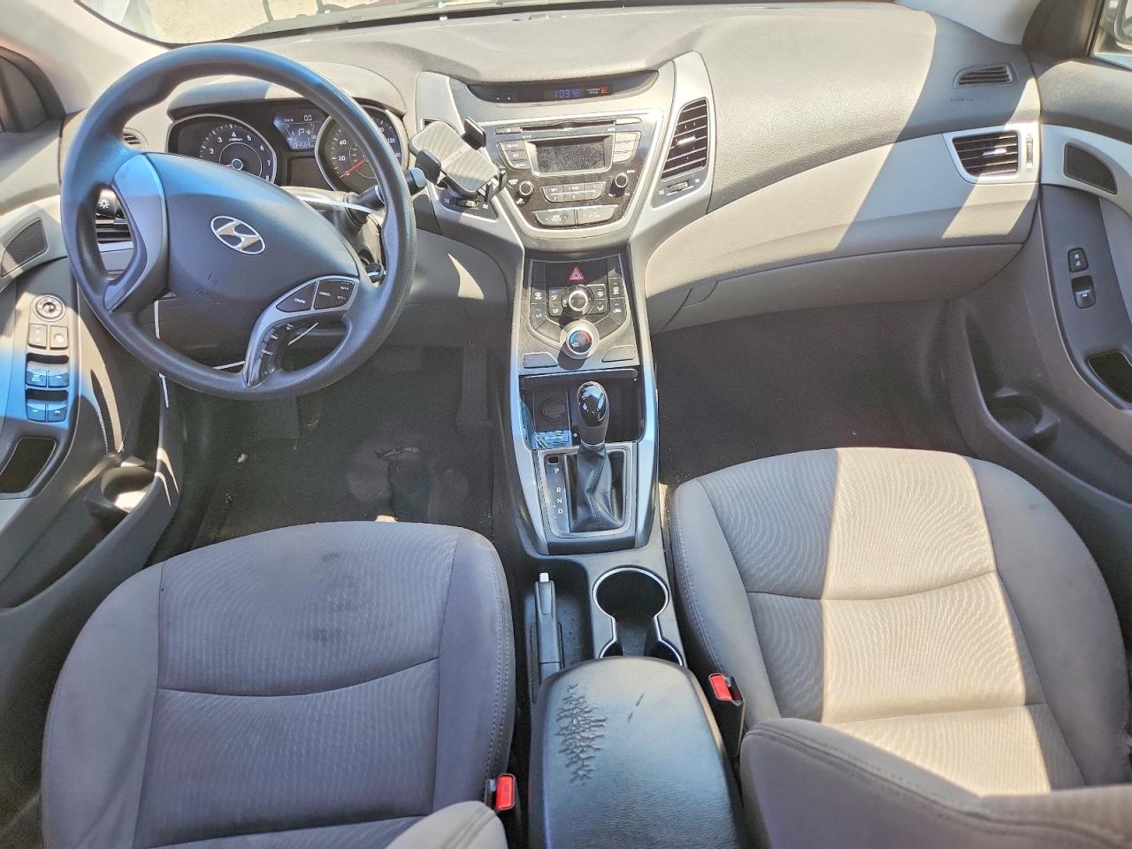 2015 Hyundai Elantra Se Silver vin: 5NPDH4AE7FH646191