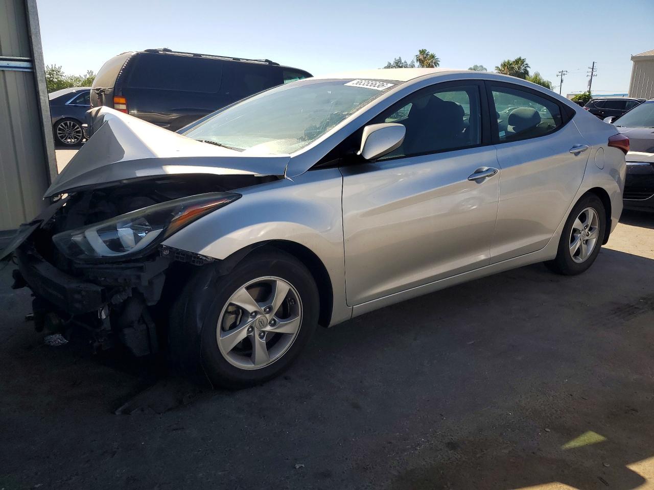 2015 Hyundai Elantra Se Silver vin: 5NPDH4AE7FH646384
