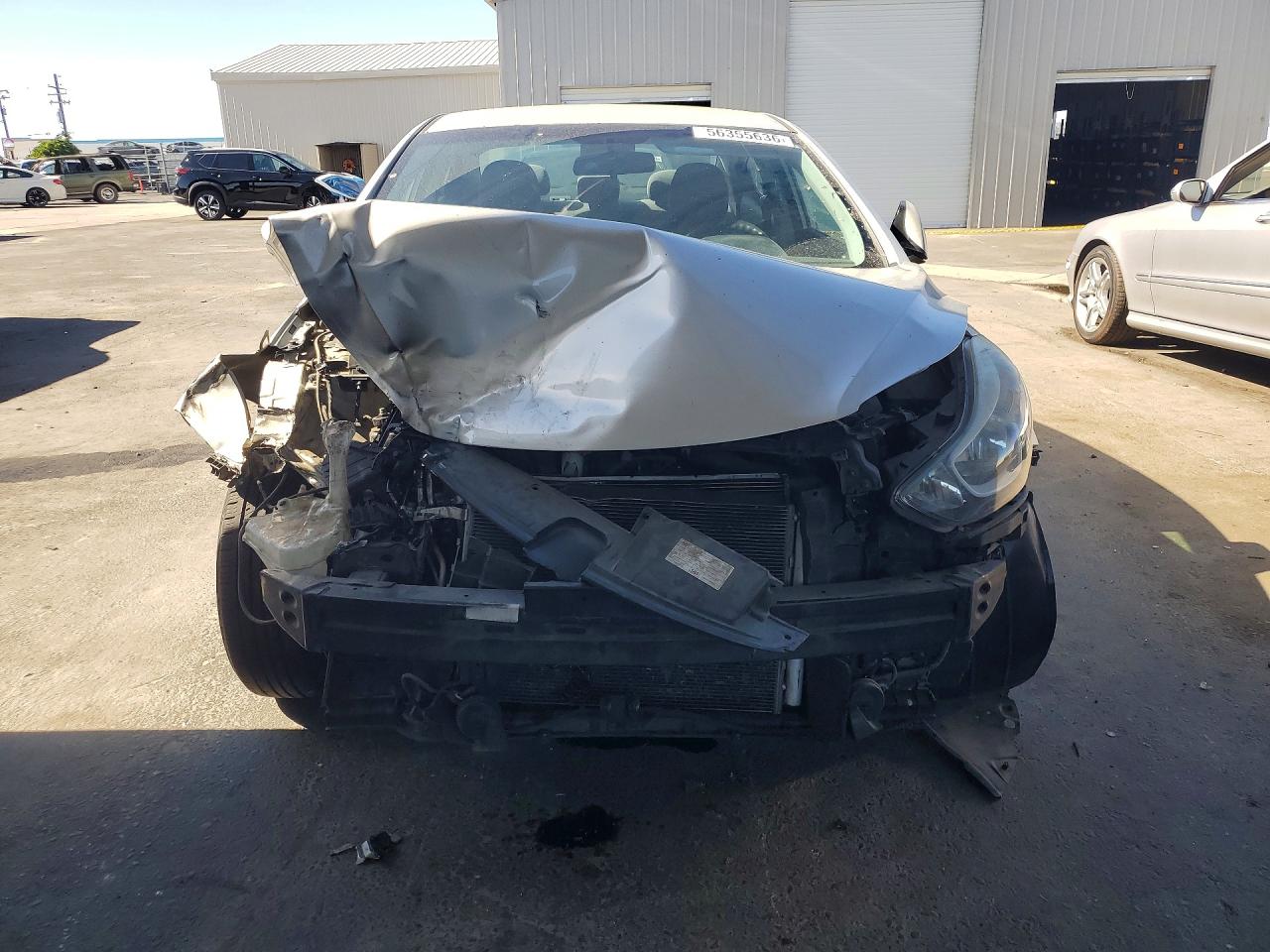 2015 Hyundai Elantra Se Серебряный vin: 5NPDH4AE7FH646384