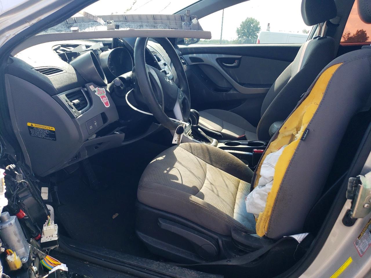 2015 Hyundai Elantra Se Серебряный vin: 5NPDH4AE7FH646398