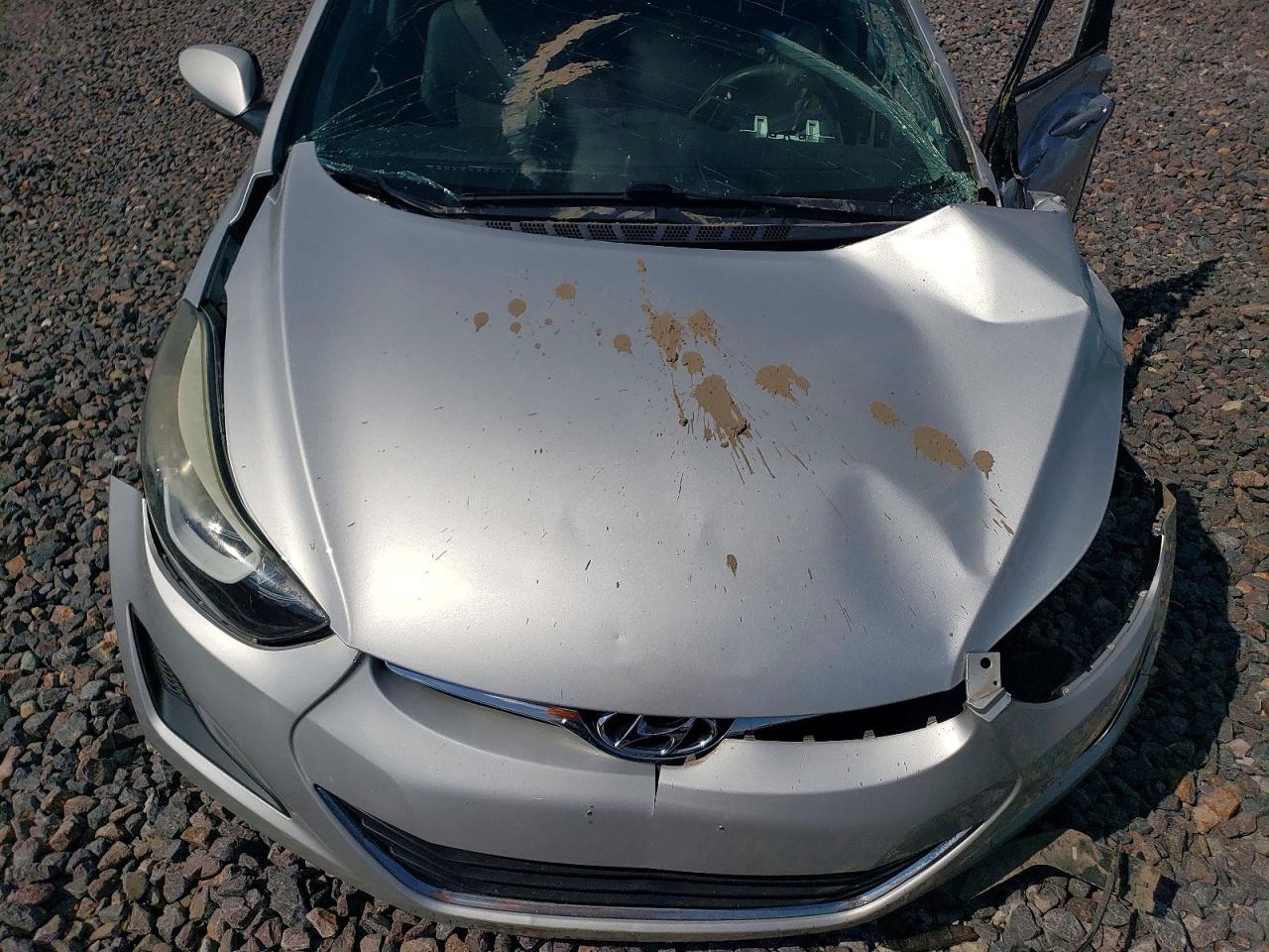 2015 Hyundai Elantra Se Серебряный vin: 5NPDH4AE7FH646398