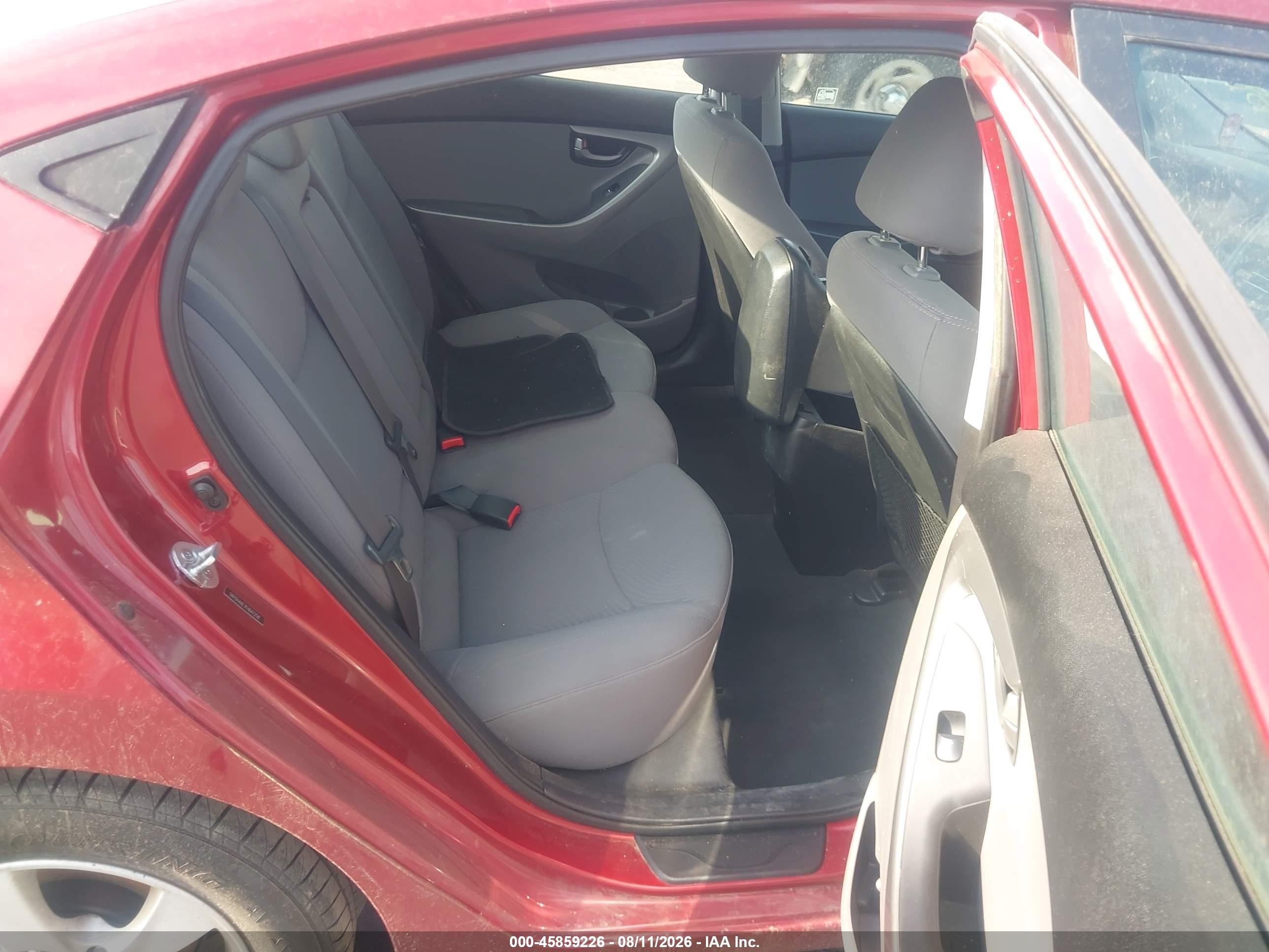 2015 Hyundai Elantra Se Темно-бордовый vin: 5NPDH4AE7FH647258